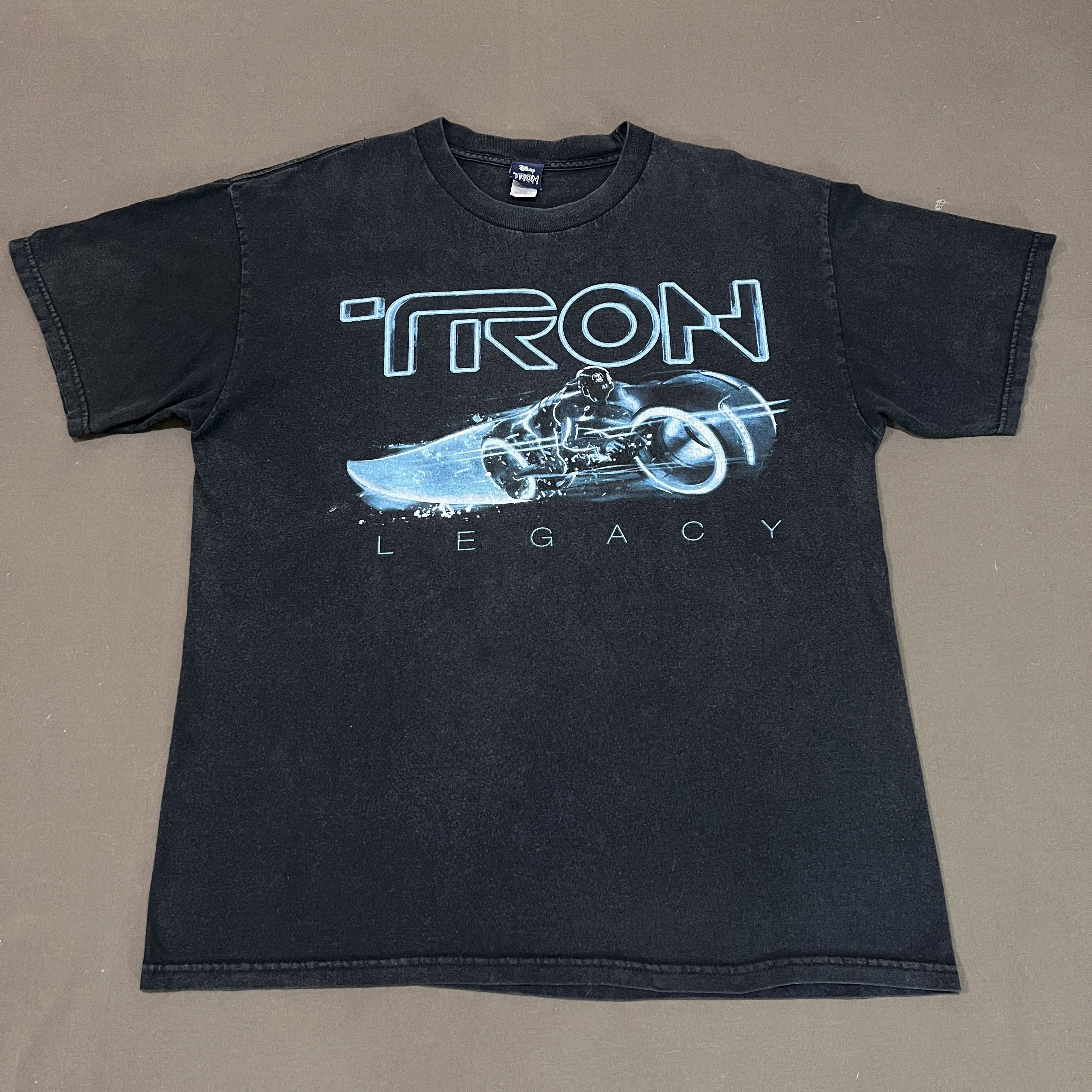 Disney × Vintage Vintage Y2K TRON Legacy Daft Punk Promo Movie Tee Faded Size US L / EU 52-54 / 3 - 3 Thumbnail