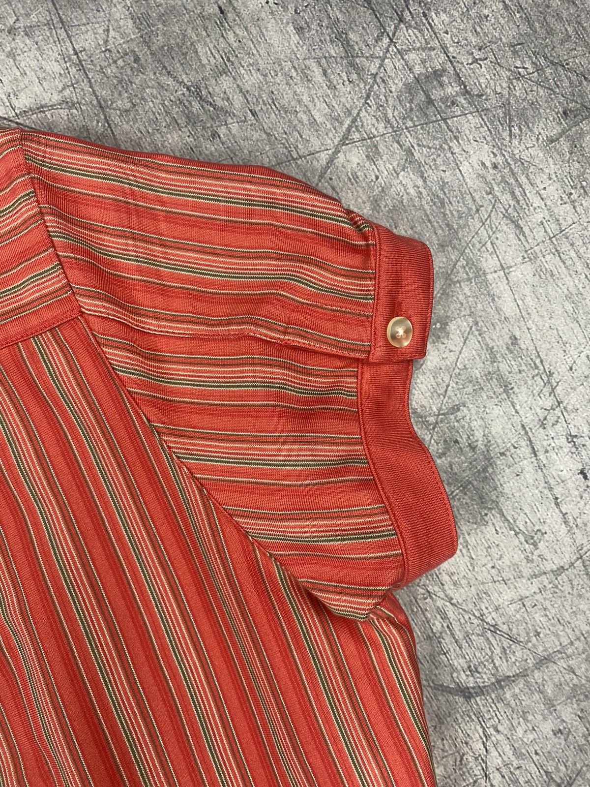 Nike Vintage Nike Golf Striped Polo T Shirt Size XL / US 12-14 / IT 48-50 - 13 Thumbnail