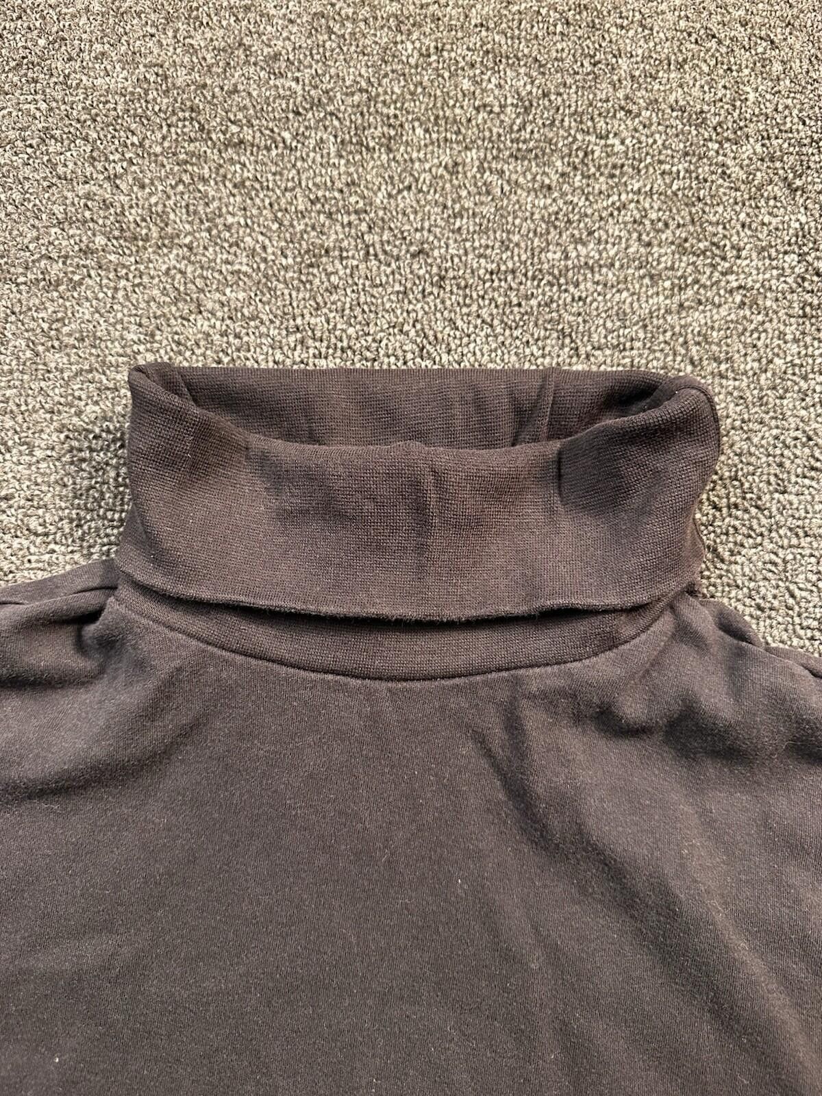 Eddie Bauer VTG 80-90s Eddie Bauer Men's Black Turtleneck XL Size US XL / EU 56 / 4 - 3 Thumbnail