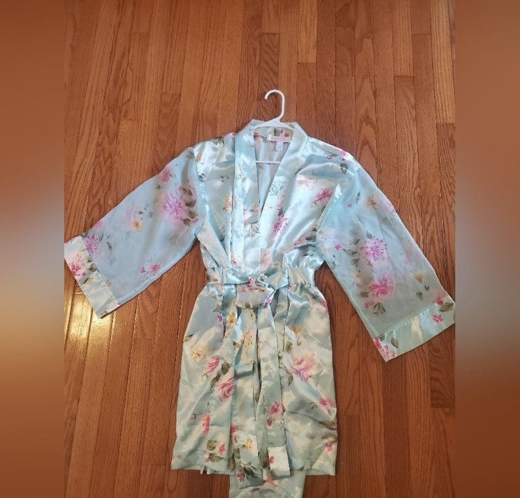 Oscar De La Renta Vintage Oscar de la Renta Garden Party Floral Robe Size XL / US 12-14 / IT 48-50 - 6 Thumbnail