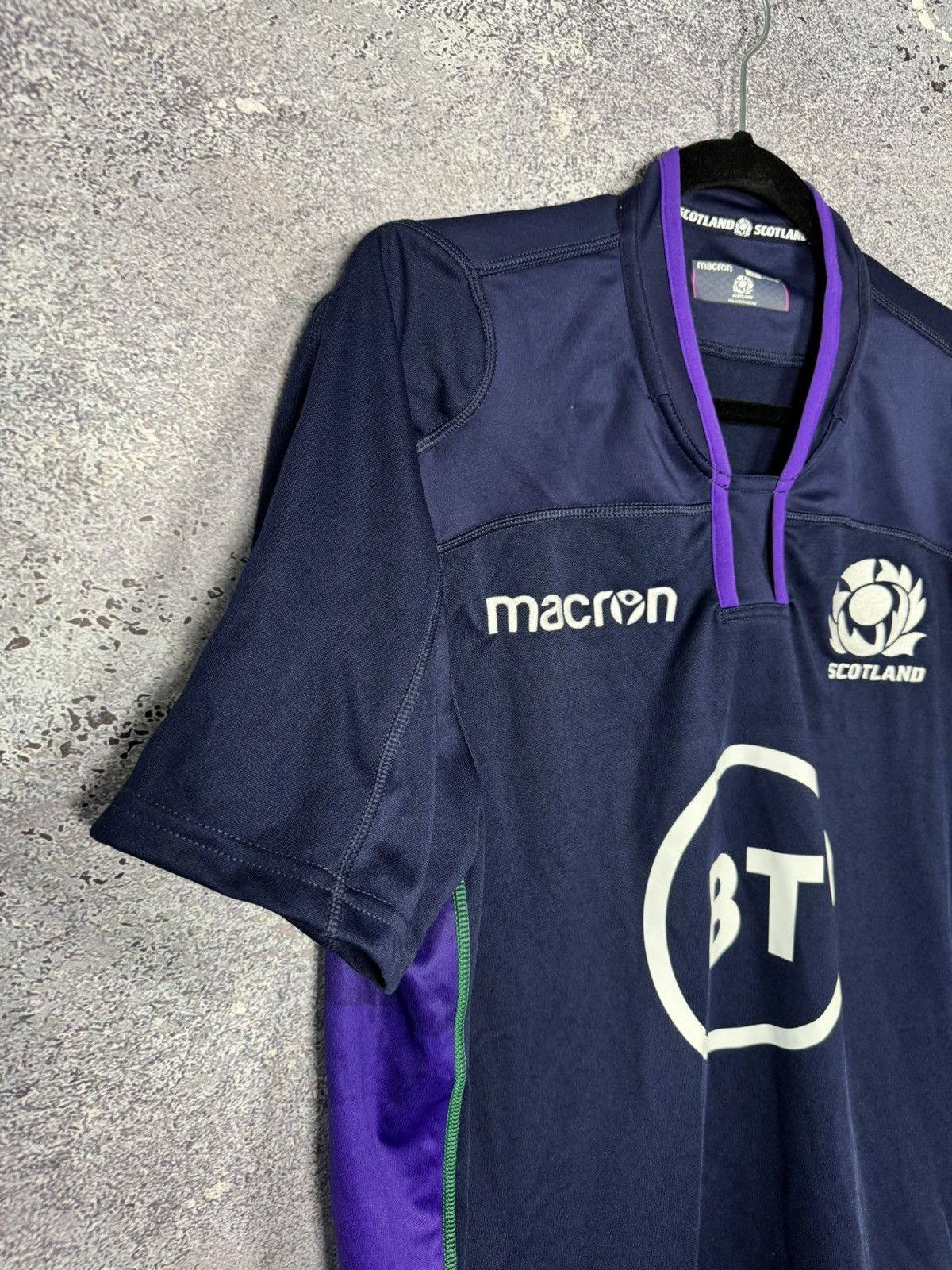 Macron Macron Men’s Rugby Union Scotland 2018/19 Medium Jersey Size US M / EU 48-50 / 2 - 4 Thumbnail