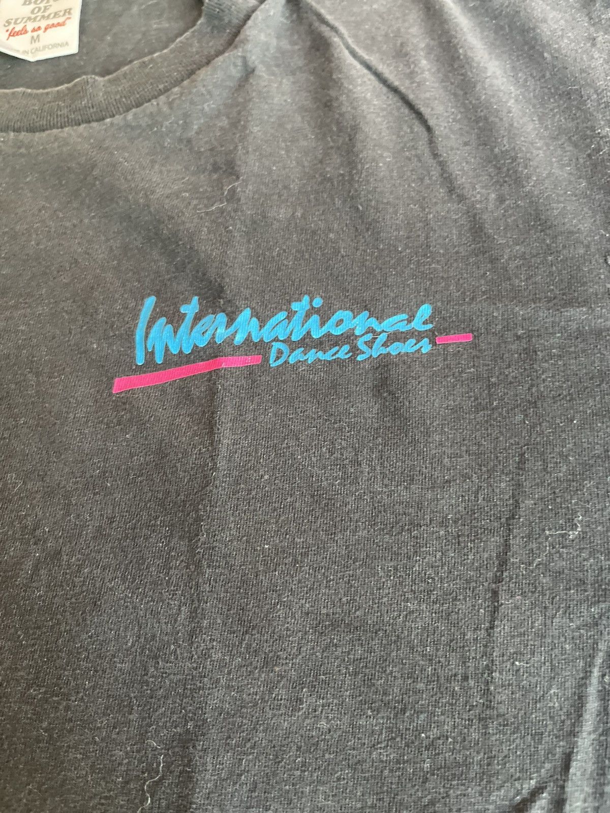 Vintage Boys Of Summer Skate International Dance Shoes T-Shirt Black Size US M / EU 48-50 / 2 - 2 Thumbnail