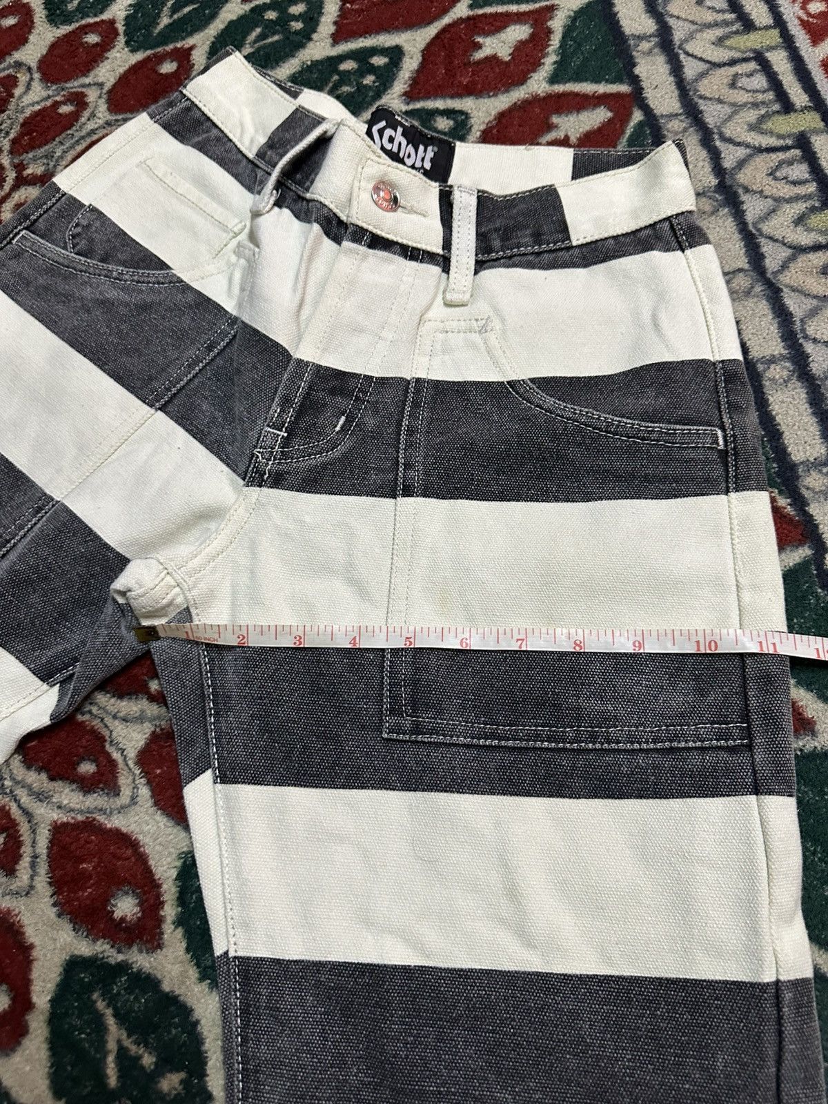Avirex × Schott 1990 - Schott Bros NY Denim Prisoner Pant Size US 28 / EU 44 - 10 Thumbnail