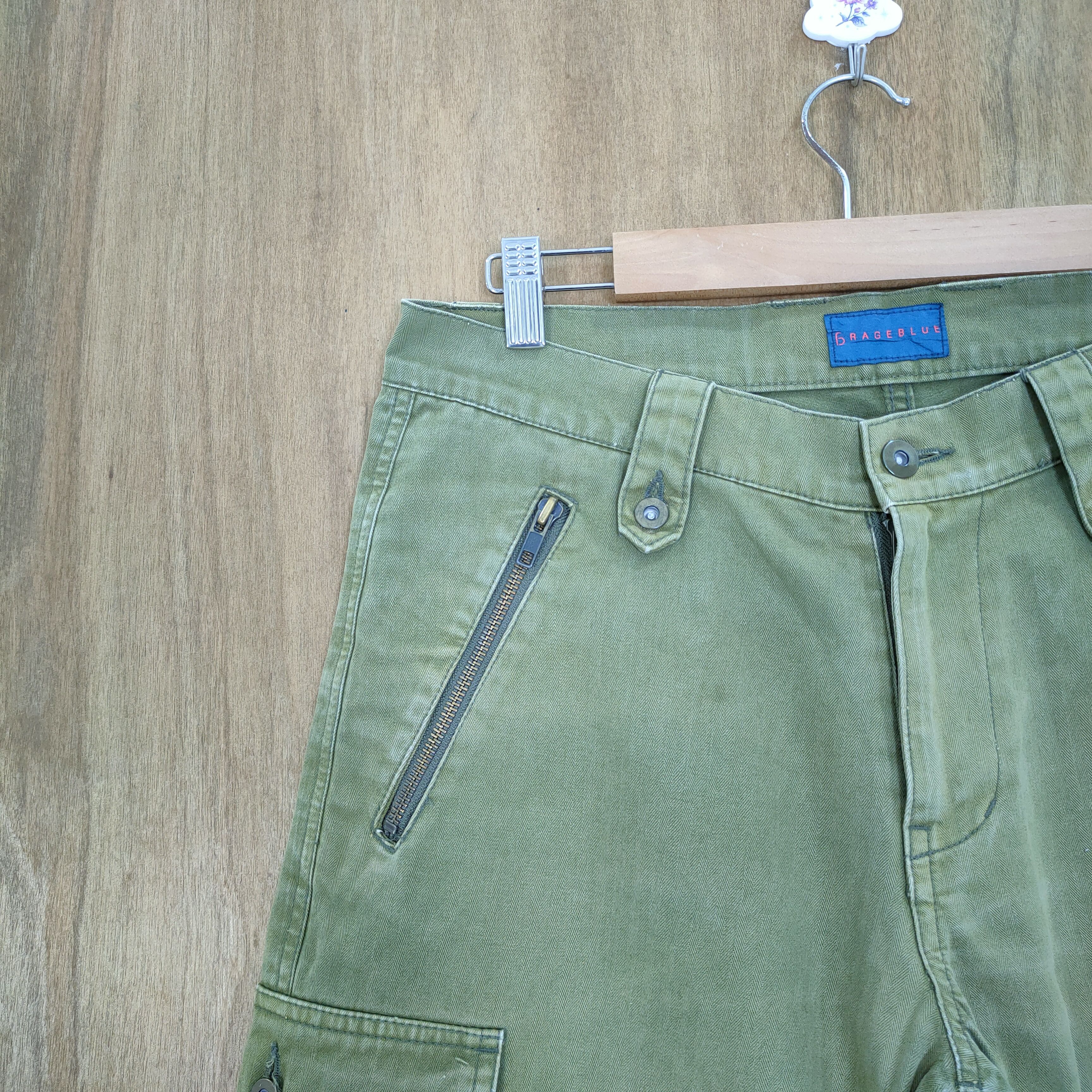 RAGEBLUE VINTAGE RAGEBLUE BAGGY CARGO PANTS Size US 32 / EU 48 - 4 Thumbnail