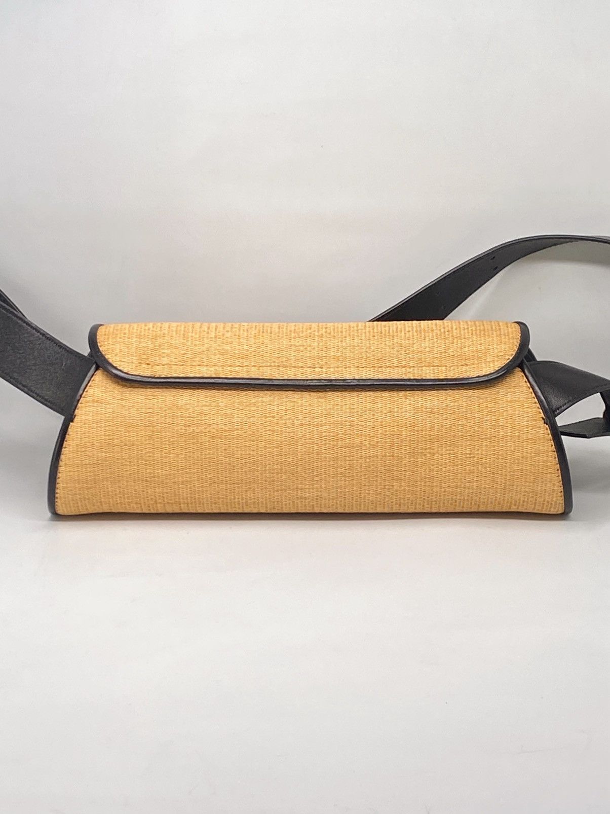 Jil Sander Jil Sander small Cannolo interwoven raffia shoulder bag Size ONE SIZE - 10 Thumbnail