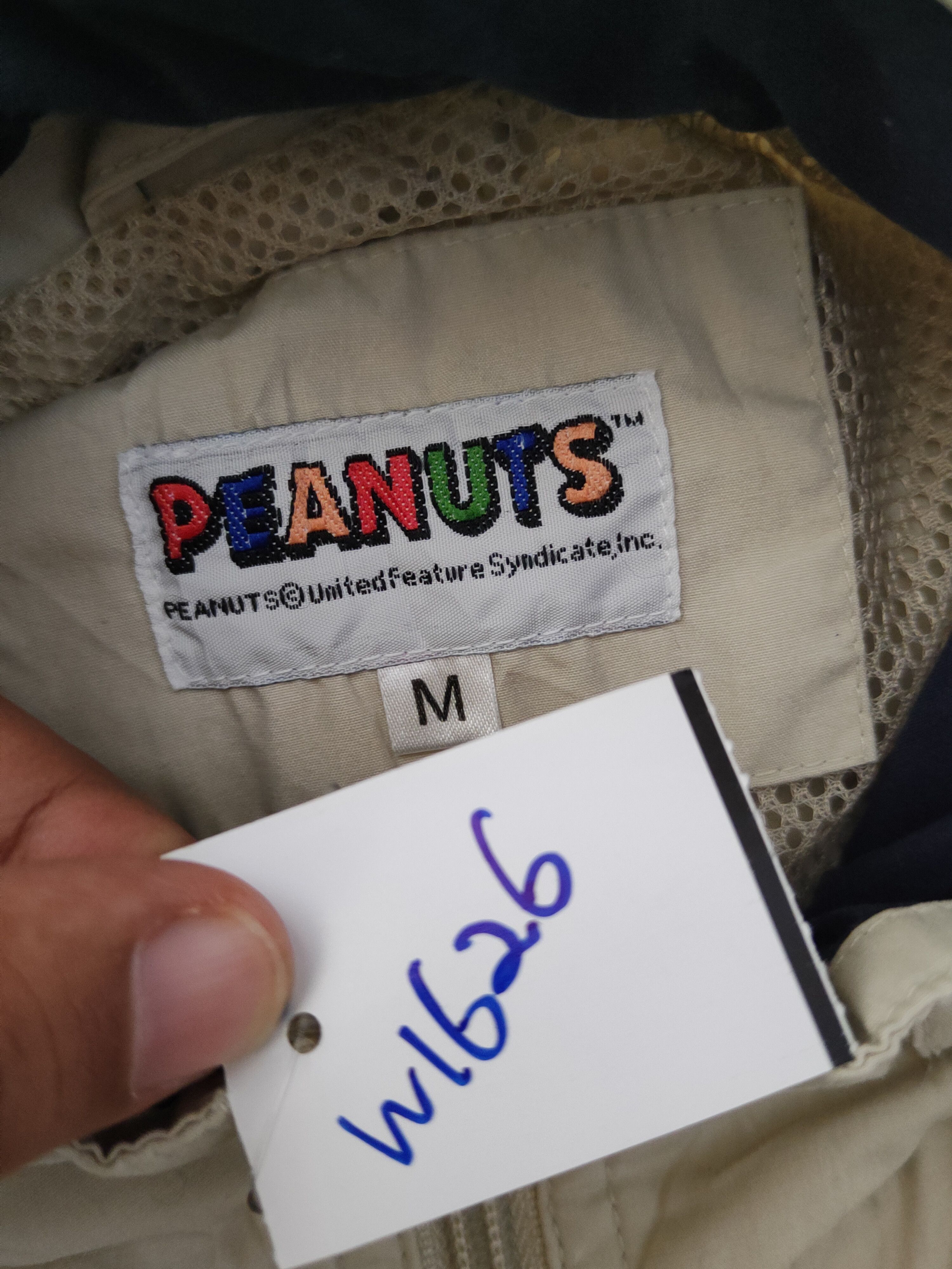 Japanese Brand × Peanuts × Vintage Peanuts vintage Ivory Hoodie Sweaters #W1626 Size US M / EU 48-50 / 2 - 15 Thumbnail
