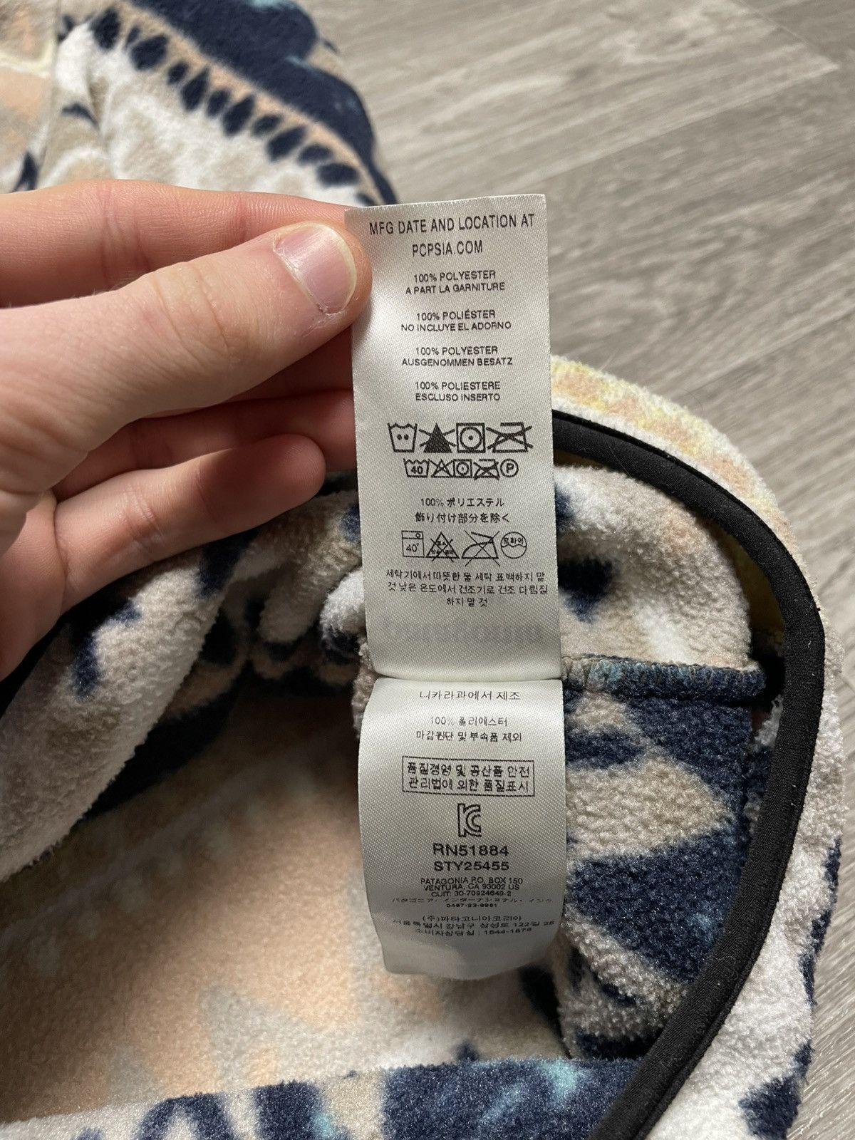 Patagonia Vintage Patagonia Synchilla Aztec Fleece Snap T Pullover Size US S / EU 44-46 / 1 - 13 Thumbnail