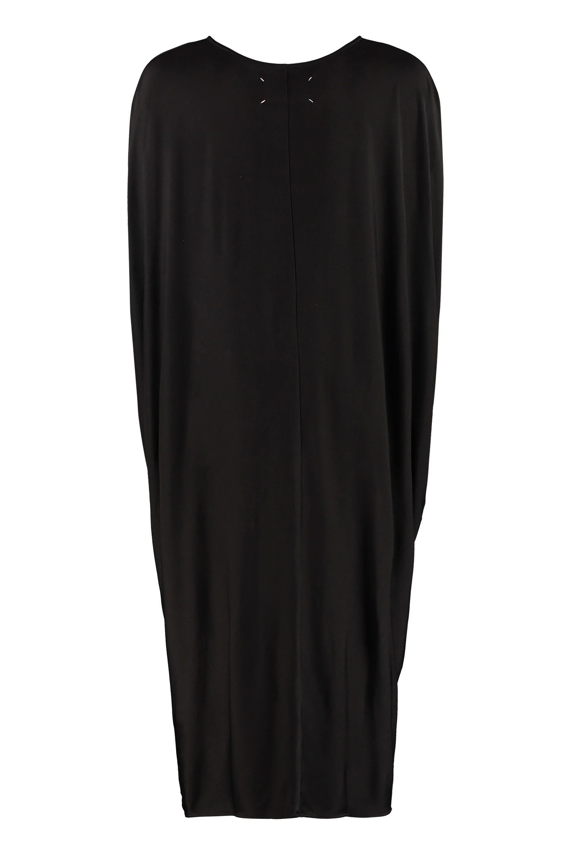 Maison Margiela o1y0625 Midi Dress in Black Size M / US 6-8 / IT 42-44 - 2 Thumbnail