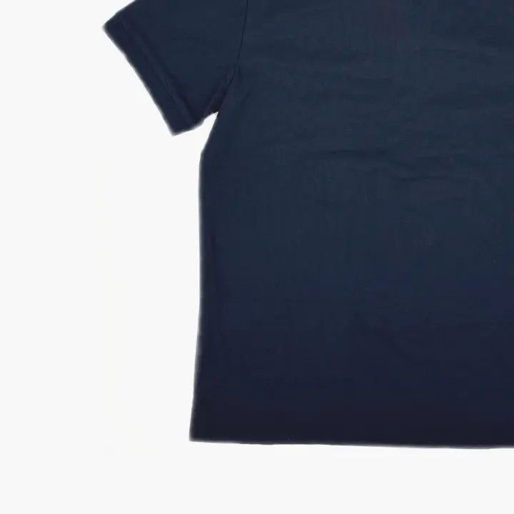 Burberry Burberry Burberry Navy Blue Embroidered Logo Polo Shirt-25 Size US L / EU 52-54 / 3 - 1 Thumbnail