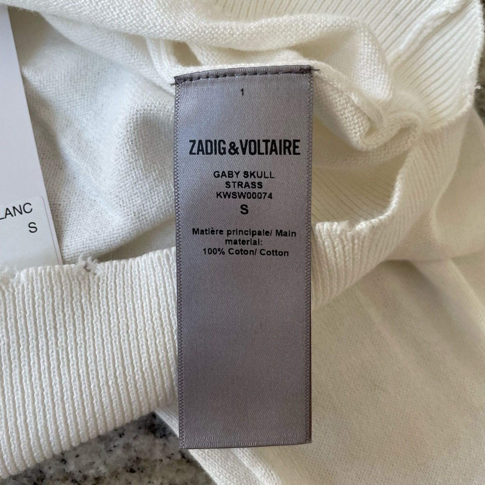 Zadig & Voltaire Gaby Skull Sweater from ZADIG & VOLTAIRE Size S / US 4 / IT 40 - 9 Thumbnail