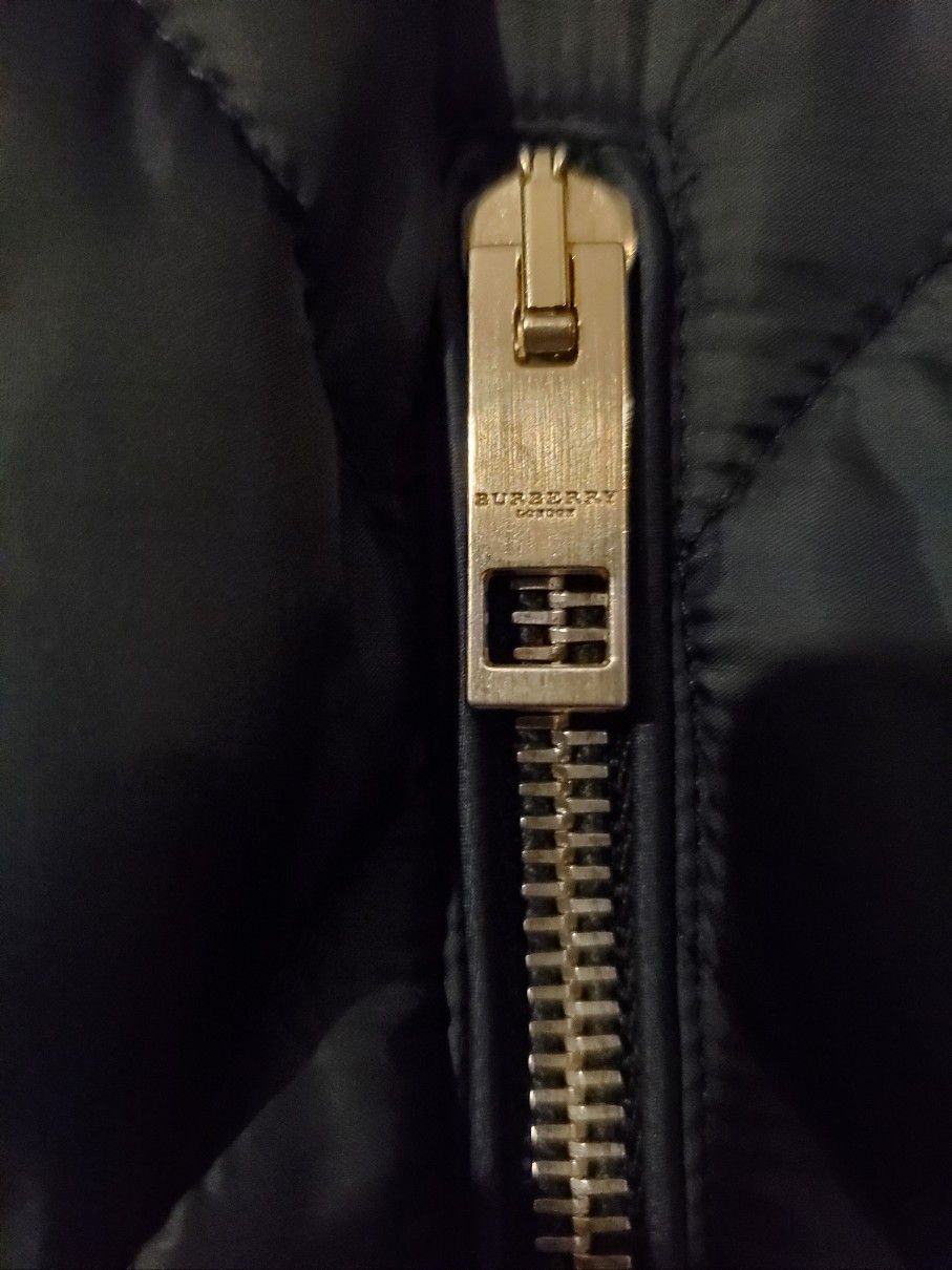 Burberry Burberry London Leather-trimmed Quilted Jacket Sz. 50 Size US M / EU 48-50 / 2 - 11 Thumbnail
