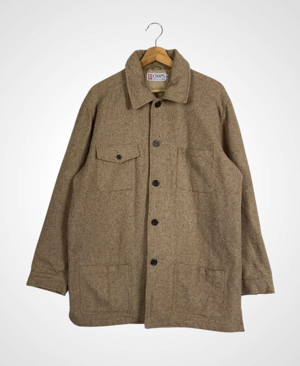 Chaps Ralph Lauren Vintage Chaps Ralph Lauren Wool Chore Jacket Size US L / EU 52-54 / 3 - 1 Thumbnail