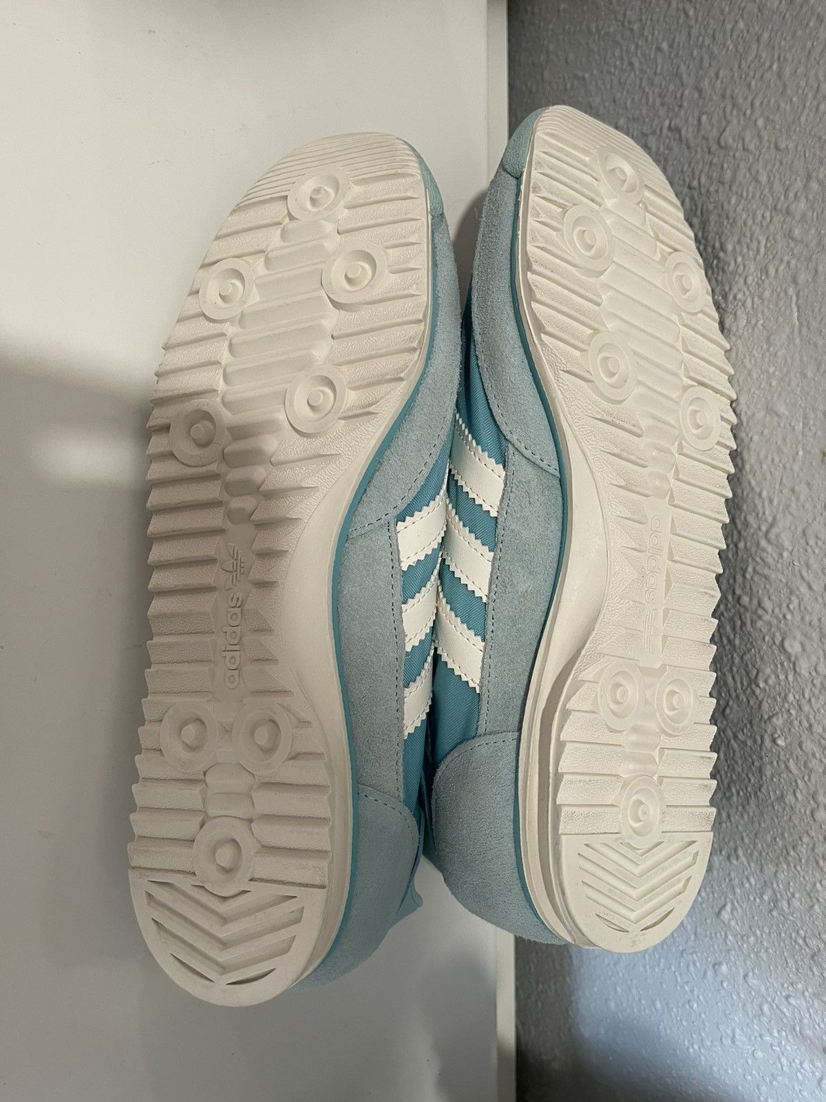 Adidas Adidas SL 72 OG W Women's Teal and White Sneakers Size US 8 / IT 38 - 4 Thumbnail