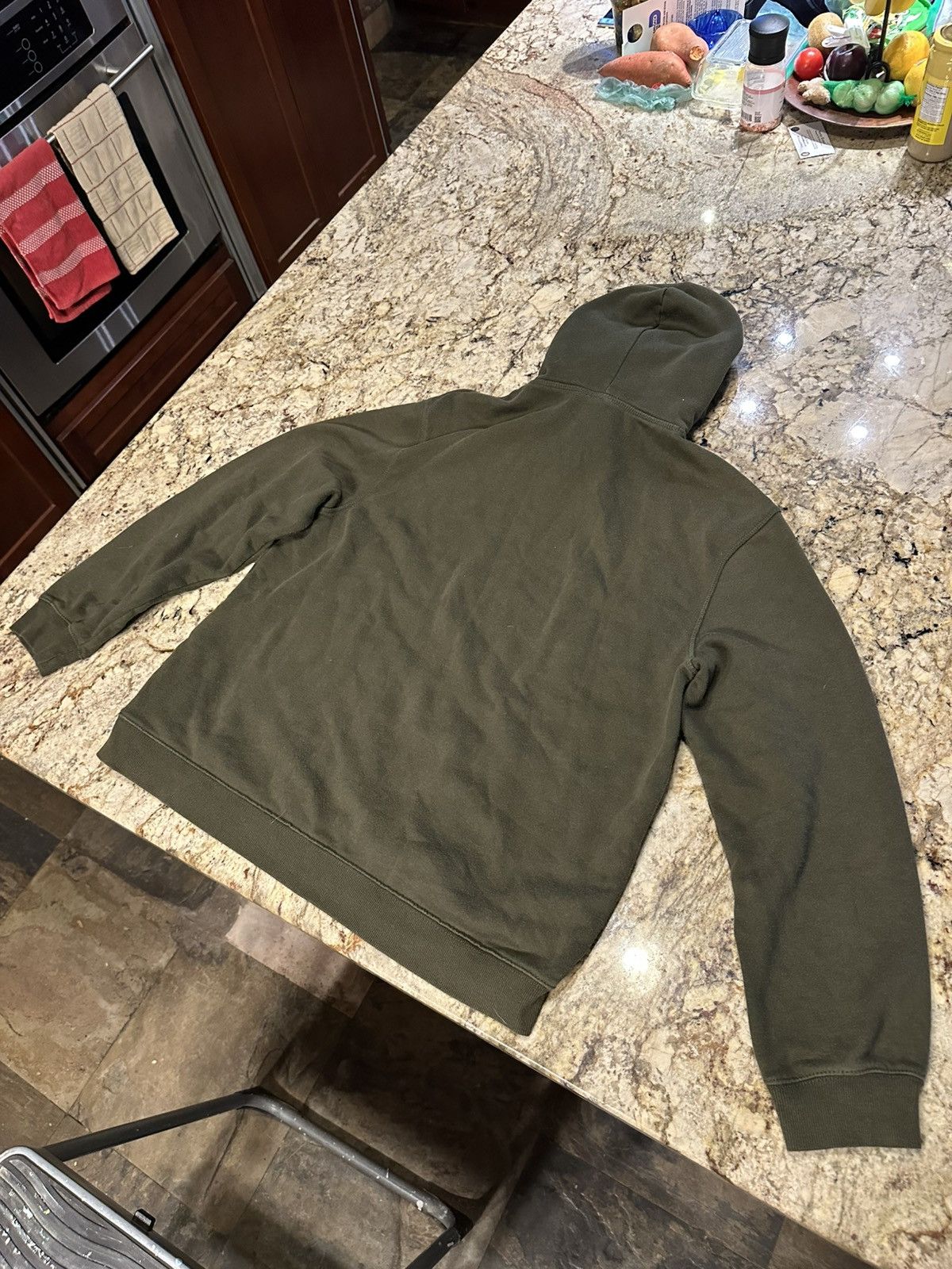 Vintage Blank army green hoodie Size US XL / EU 56 / 4 - 5 Thumbnail