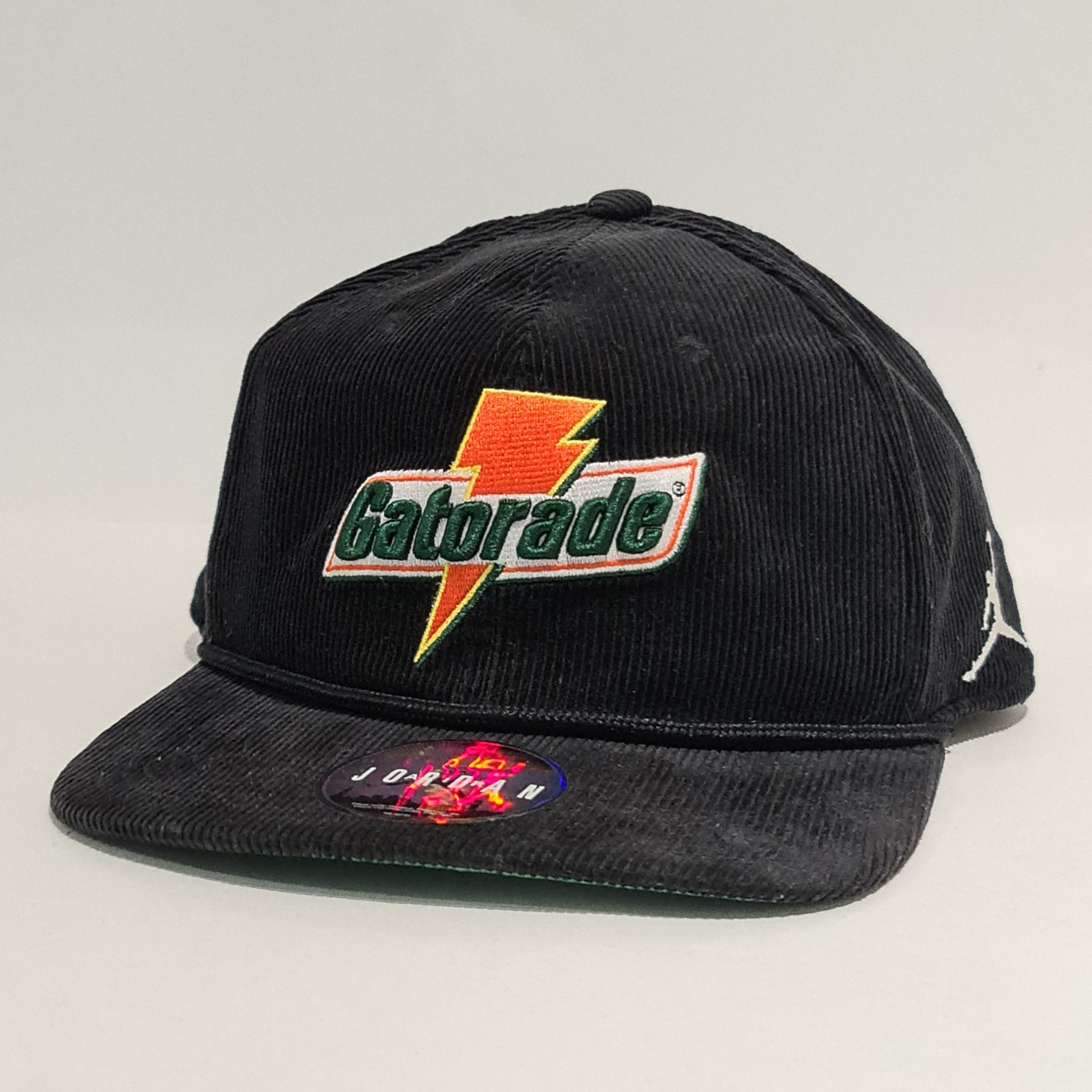 Gatorade × Jordan Brand Jordan Cap Snapback 'Gatorade' Black Size ONE SIZE - 1 Thumbnail