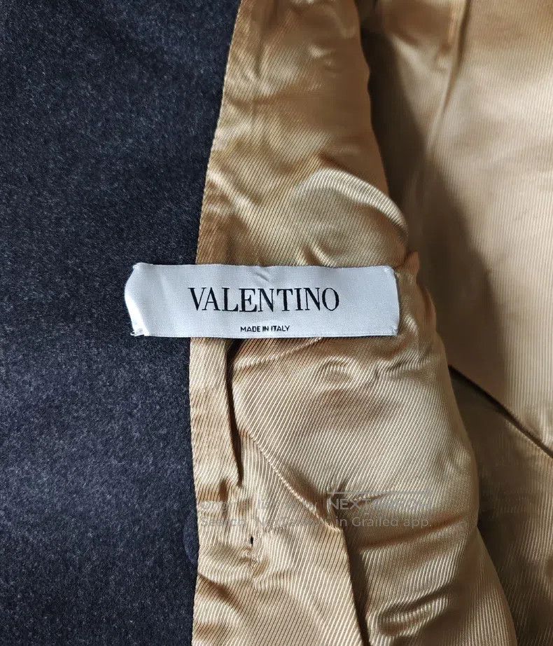 Valentino Valentino Wool double-breasted coat coat Size S / US 4 / IT 40 - 4 Thumbnail