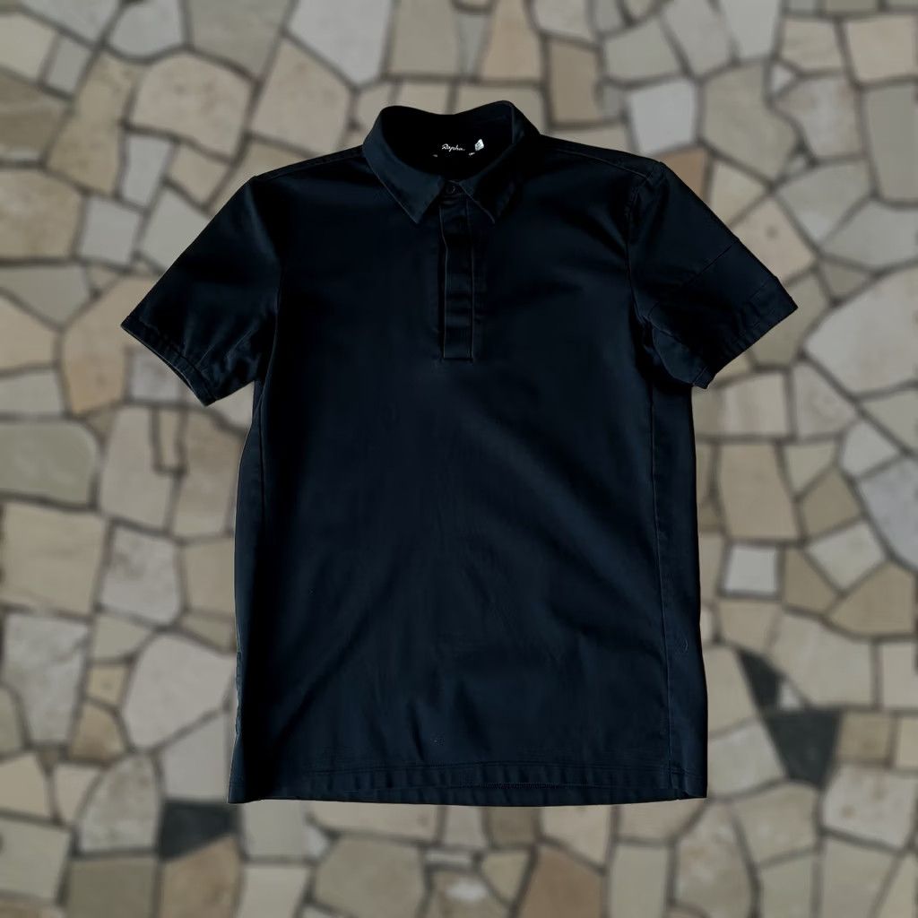 Rapha Rapha Essential Polo Black Short Sleeve Men's XS Polo Shirt, Black, Cotton Blend, Classic Fit, Solid, Short Sleeve, etc Size US XS / EU 42 / 0 - 1 Thumbnail