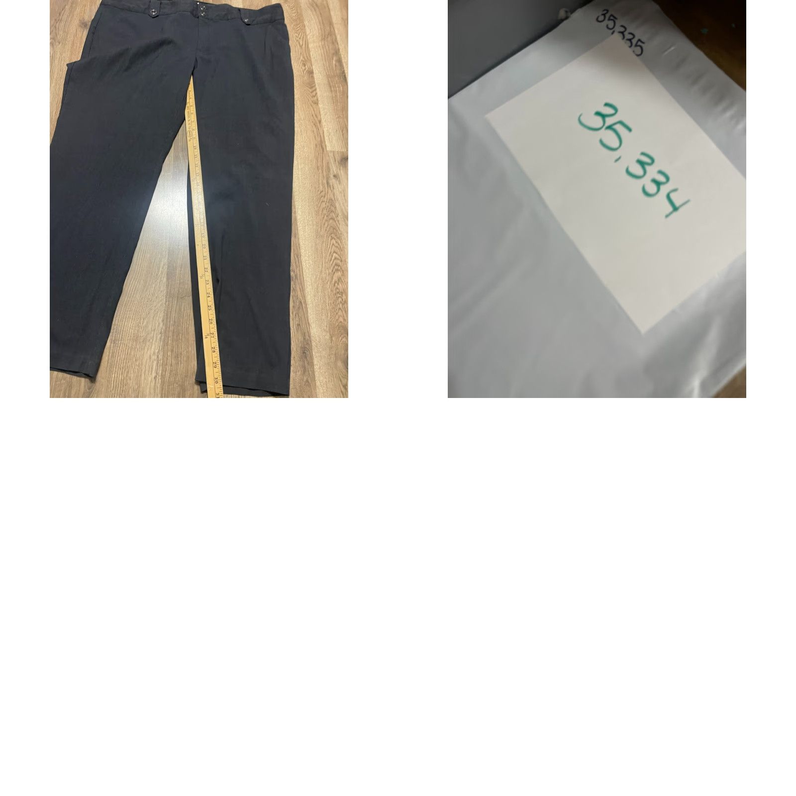 Vintage CJ Banks Pants Women's Plus Size 24W Black Dress Pants Size 42" / US 20 - 8 Thumbnail