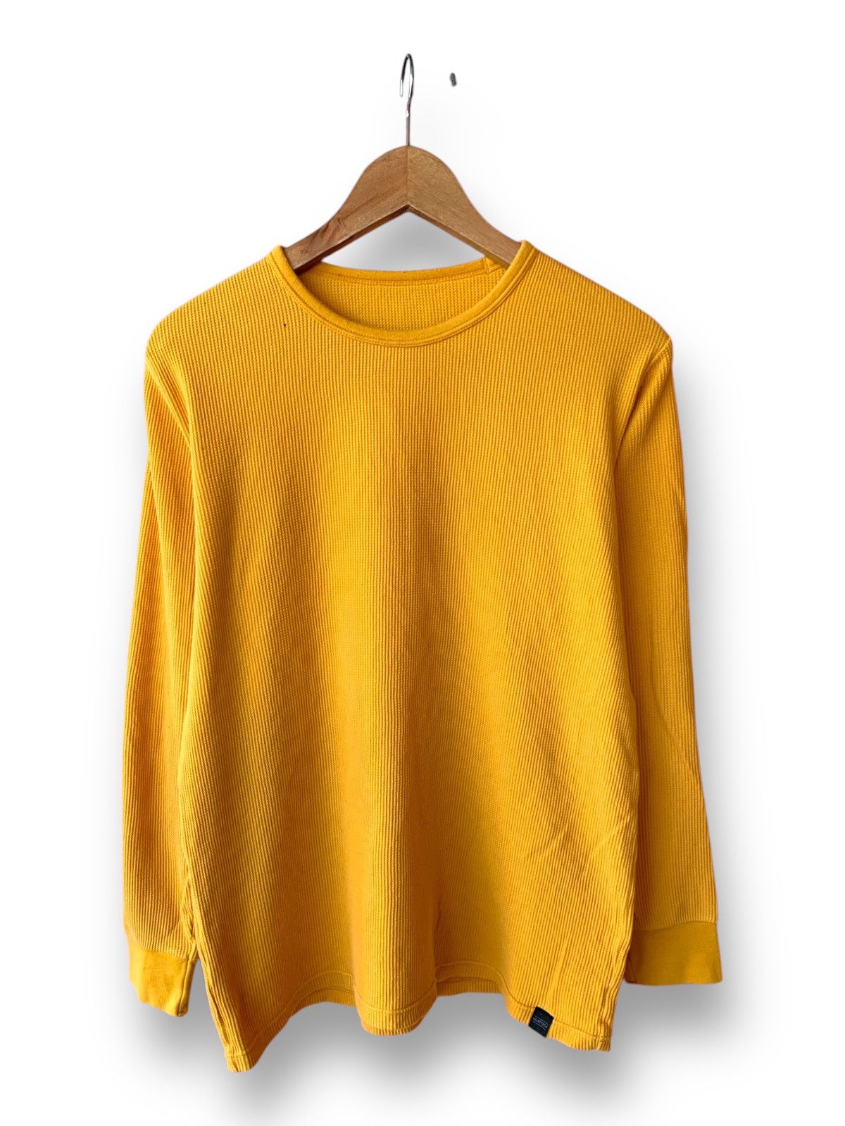 Japanese Brand × Uniqlo 🔥 Japanese Brand Uniqlo Heattech Waffle Longsleeves Tee Size US L / EU 52-54 / 3 - 1 Thumbnail