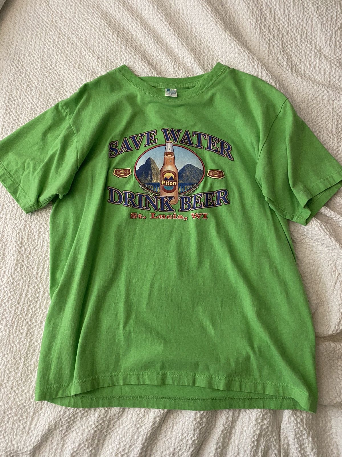 Designer Save Water Drink Beer Size US L / EU 52-54 / 3 - 1 Thumbnail