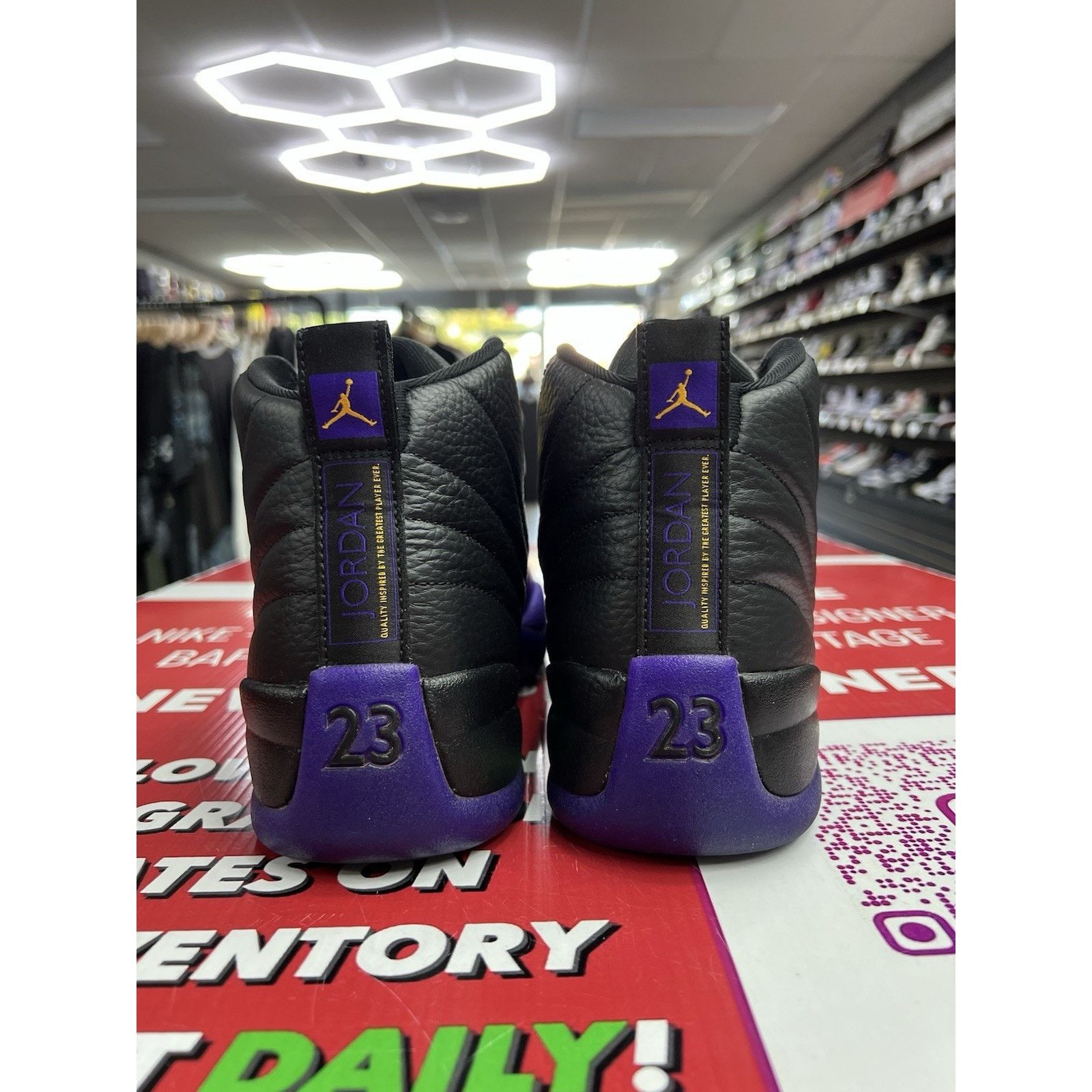 Jordan Brand Air Jordan 12 Field Purple Size 9.5 CT8013 057 Size US 9.5 / EU 42-43 - 5 Thumbnail