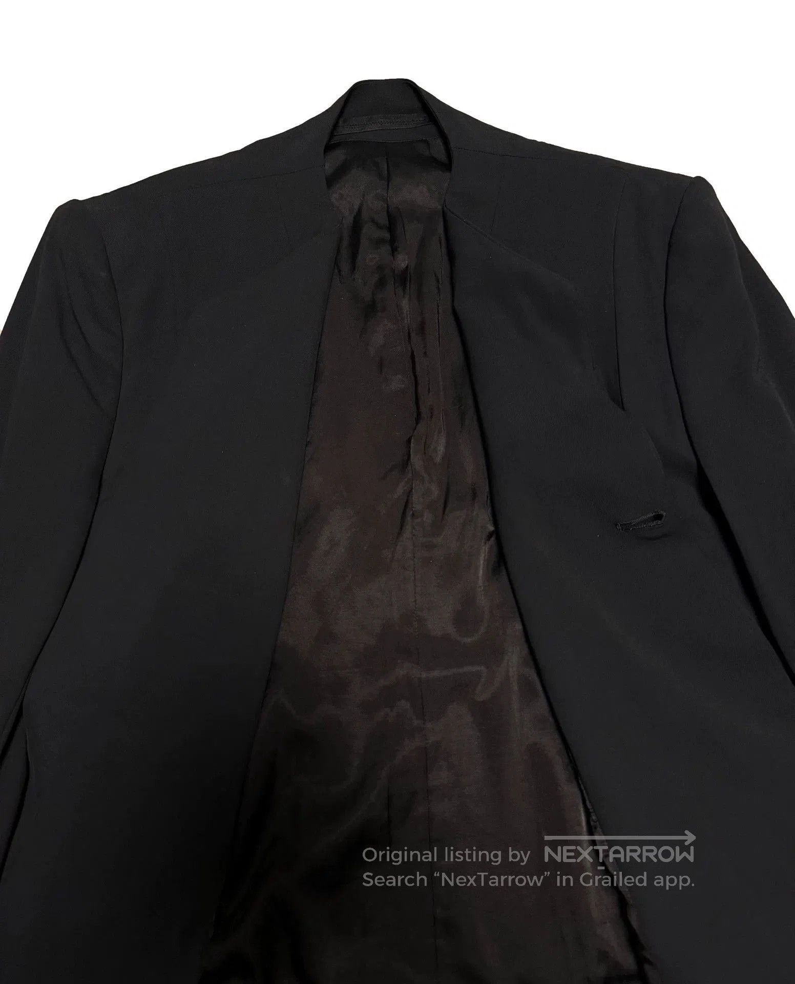 Julius Black Asymmetrical Front Long Sleeve Jacket. Size US L / EU 52-54 / 3 - 3 Thumbnail