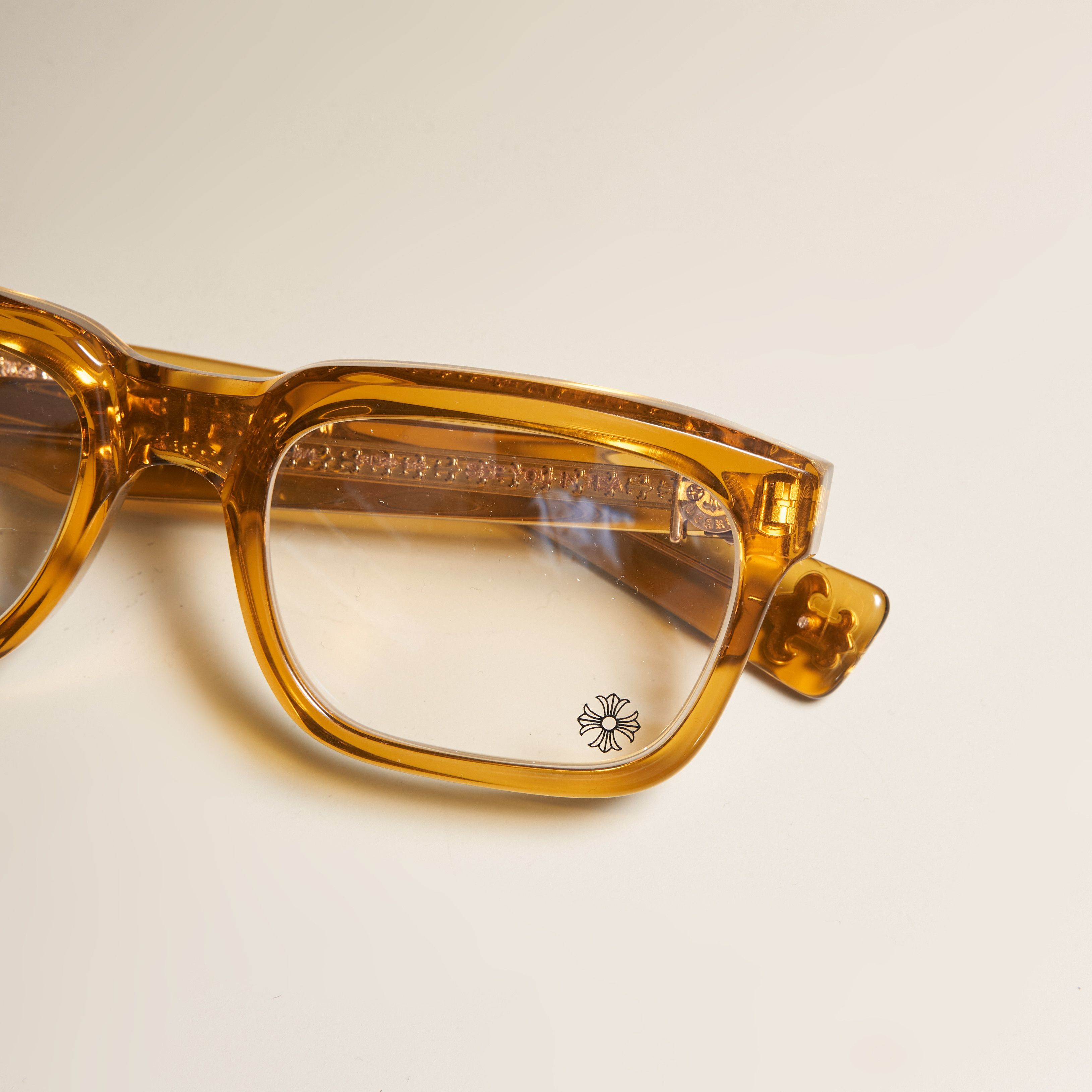 CHROME HEARTS SEE YOU IN TEA MALT CHROME HEARTS SEE YOU IN TEA MALT