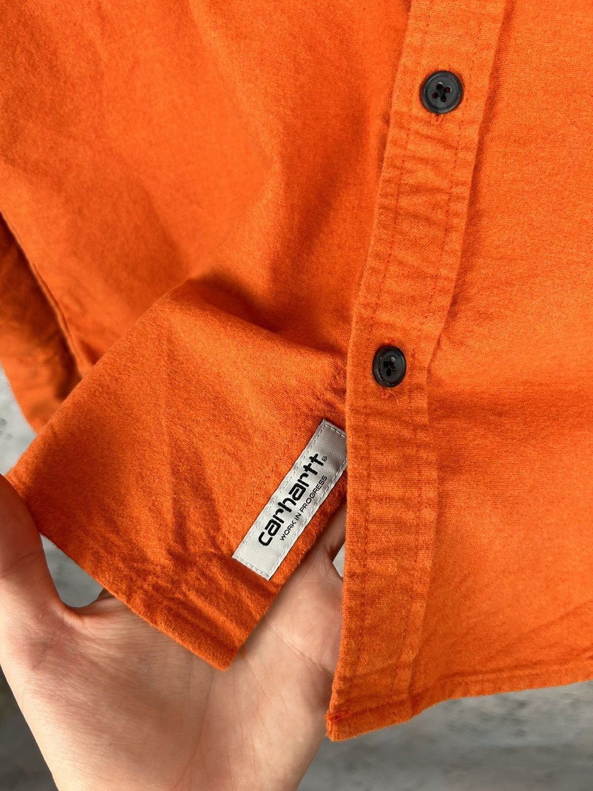 Carhartt Carhartt WIP Orange Shirt Button Ups Streetwear Workwear Size US S / EU 44-46 / 1 - 5 Thumbnail