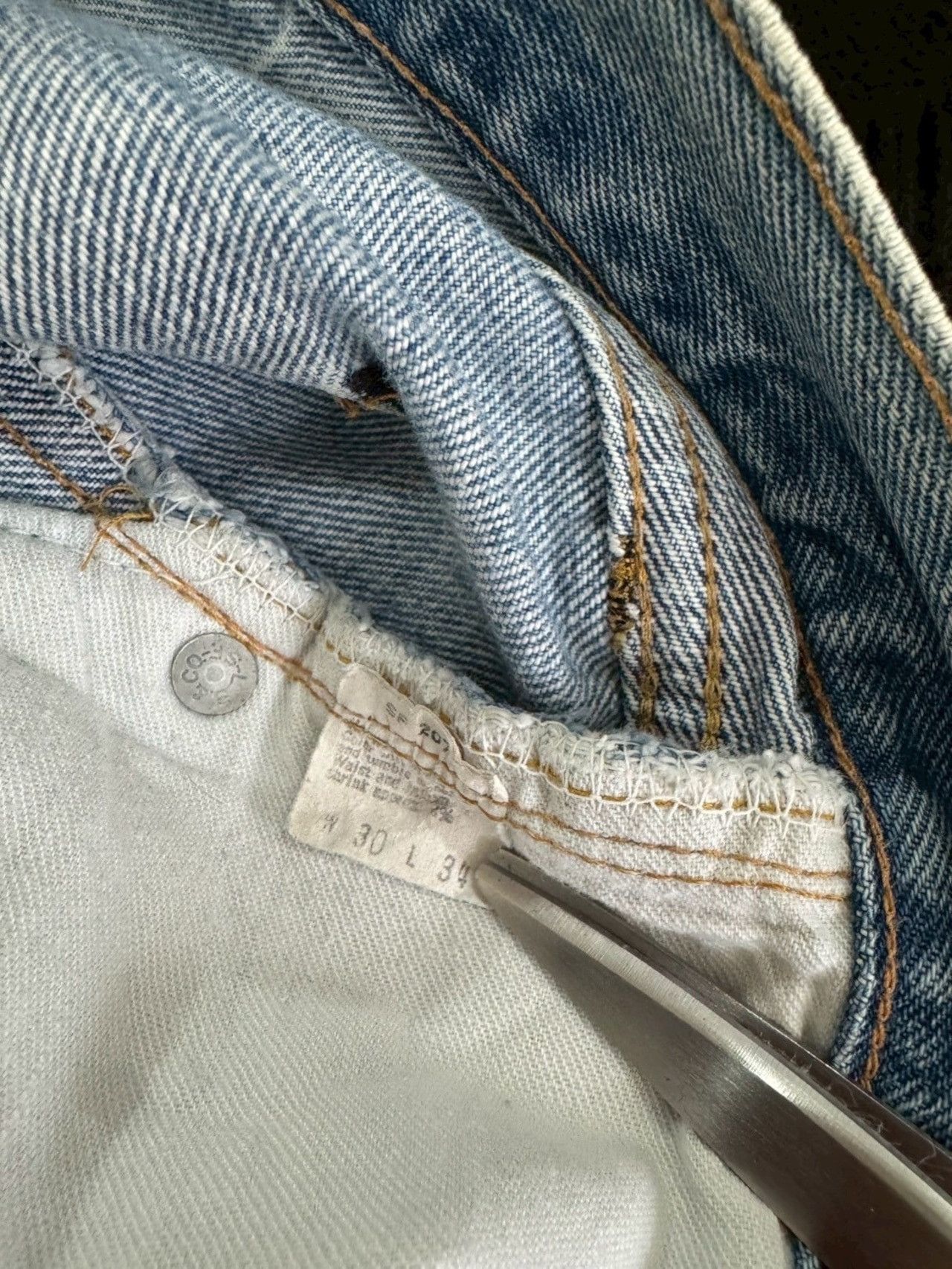 Levi's 70s Levi's 501 66 Single Size US 30 / EU 46 - 9 Thumbnail