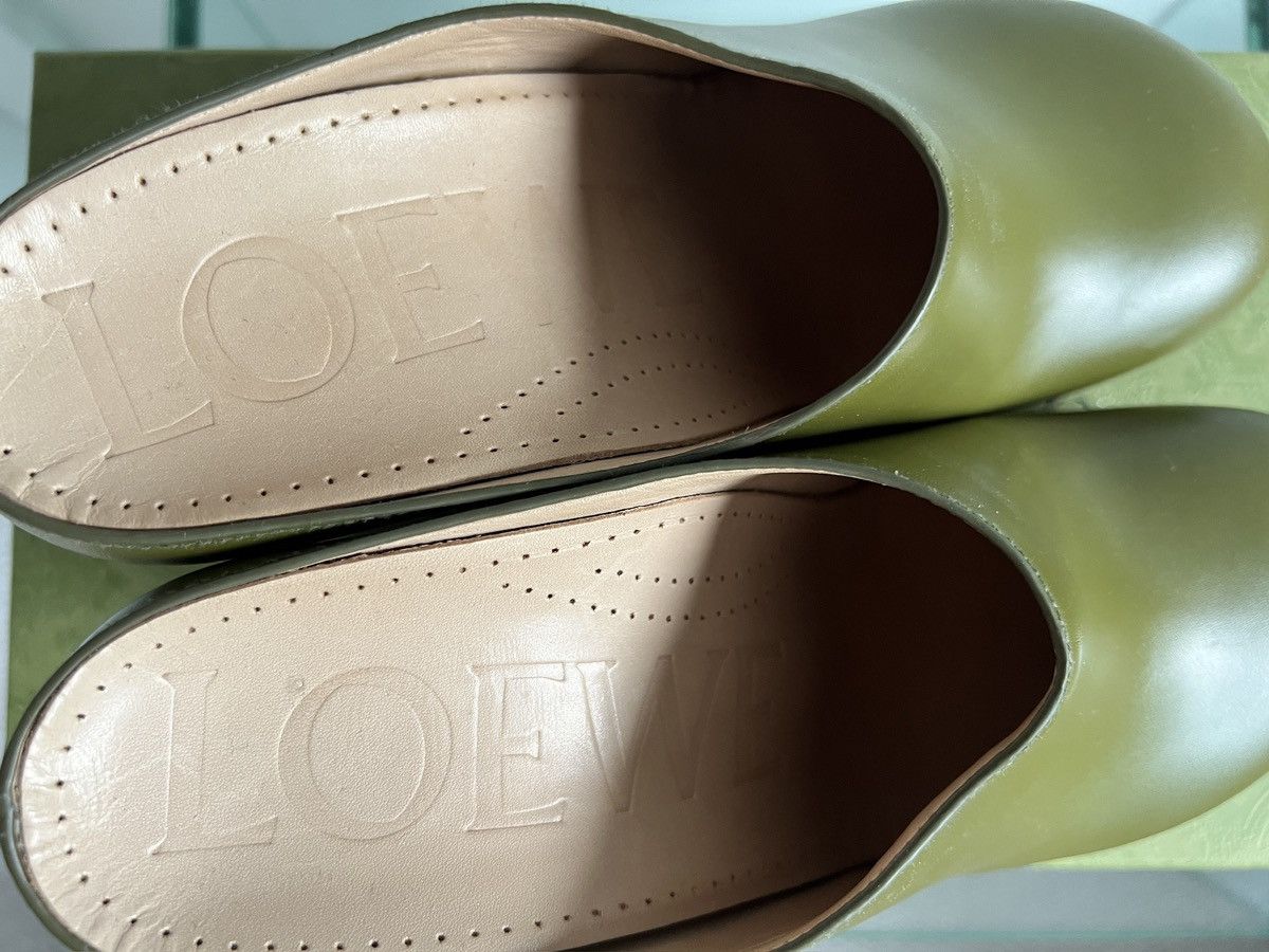 Loewe Loewe Rare Olive Mules Size US 7 / IT 37 - 2 Thumbnail