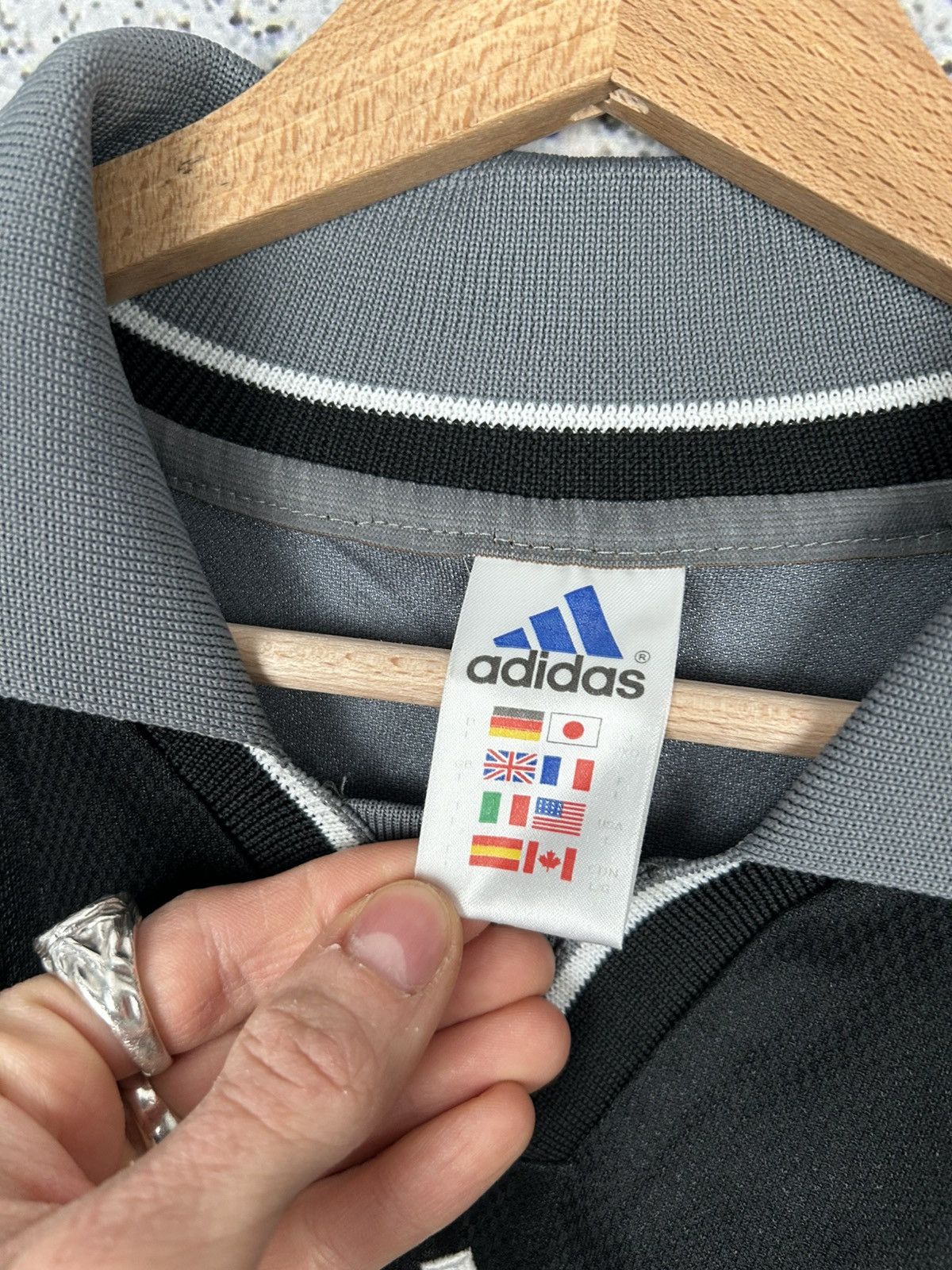 Adidas Vintage Adidas 90s Goalkeeper Soccer Jersey Football Archive Size US L / EU 52-54 / 3 - 7 Thumbnail