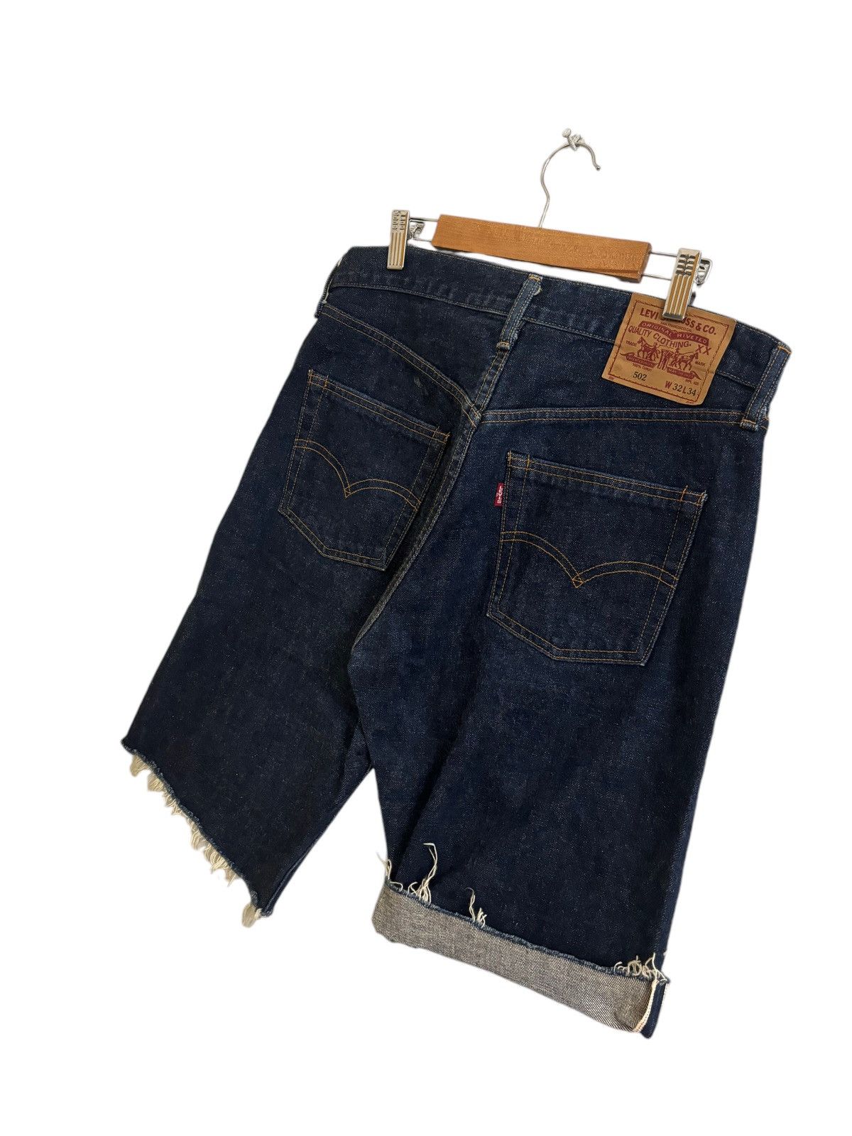 Levi's × Levi's Vintage Clothing LEVI’S BIG E 502 XX SHORT DENIM Size US 32 / EU 48 - 2 Thumbnail