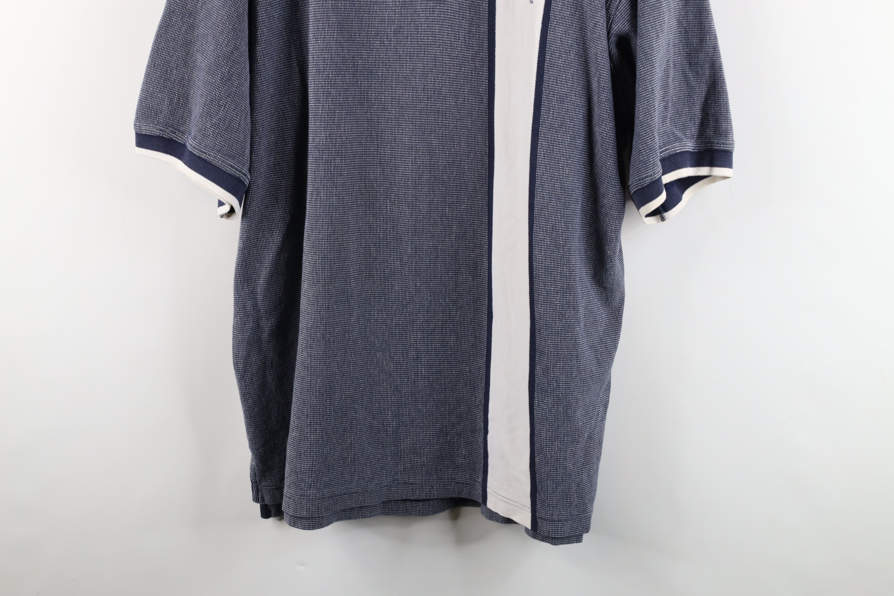 Vintage Vintage 90s Script English D Detroit Tigers Baseball Polo Size US XXL / EU 58 / 5 - 3 Thumbnail