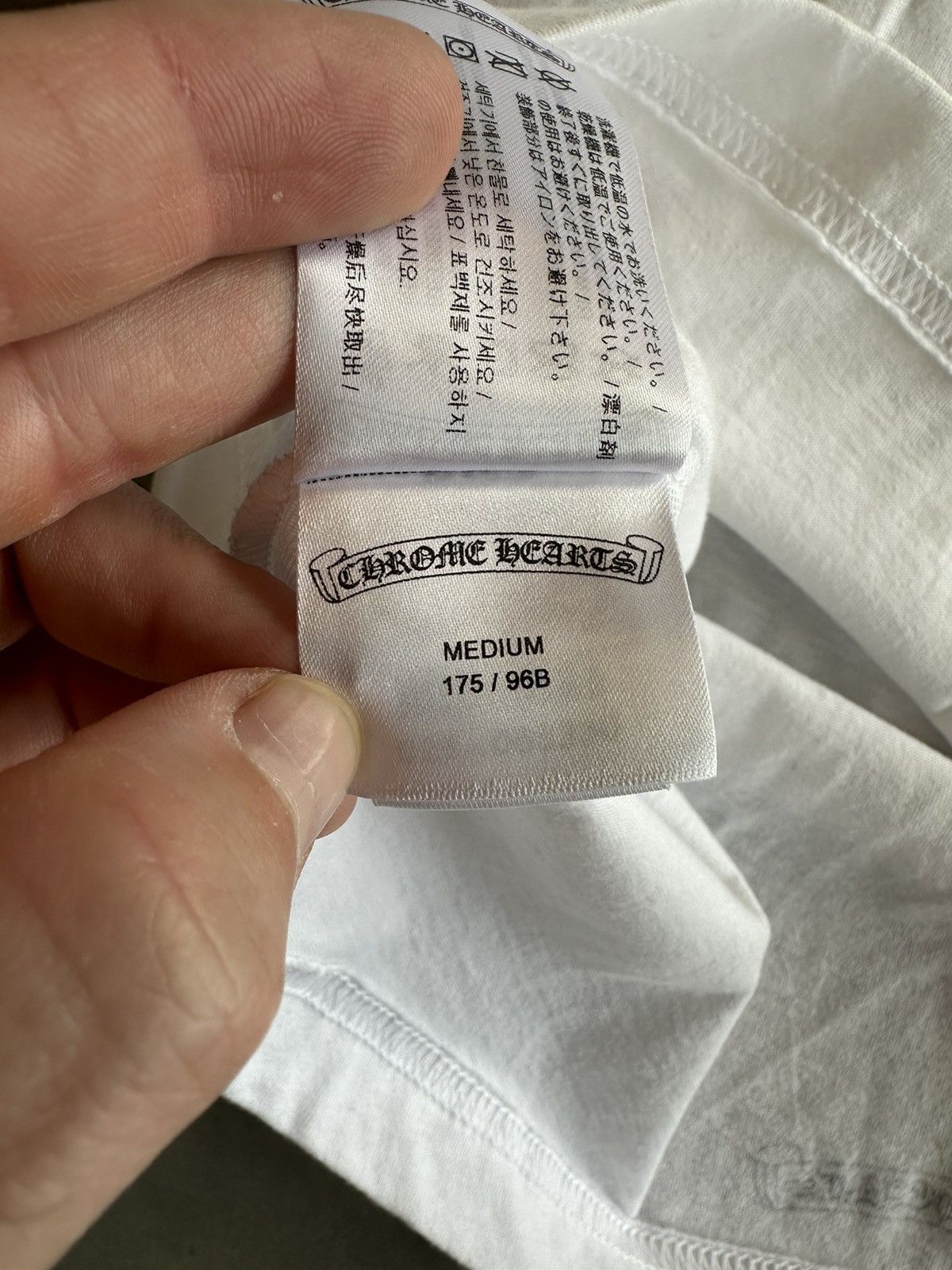 Chrome Hearts Chrome Hearts CH + Abramovic T-Shirt white Size US M / EU 48-50 / 2 - 5 Thumbnail