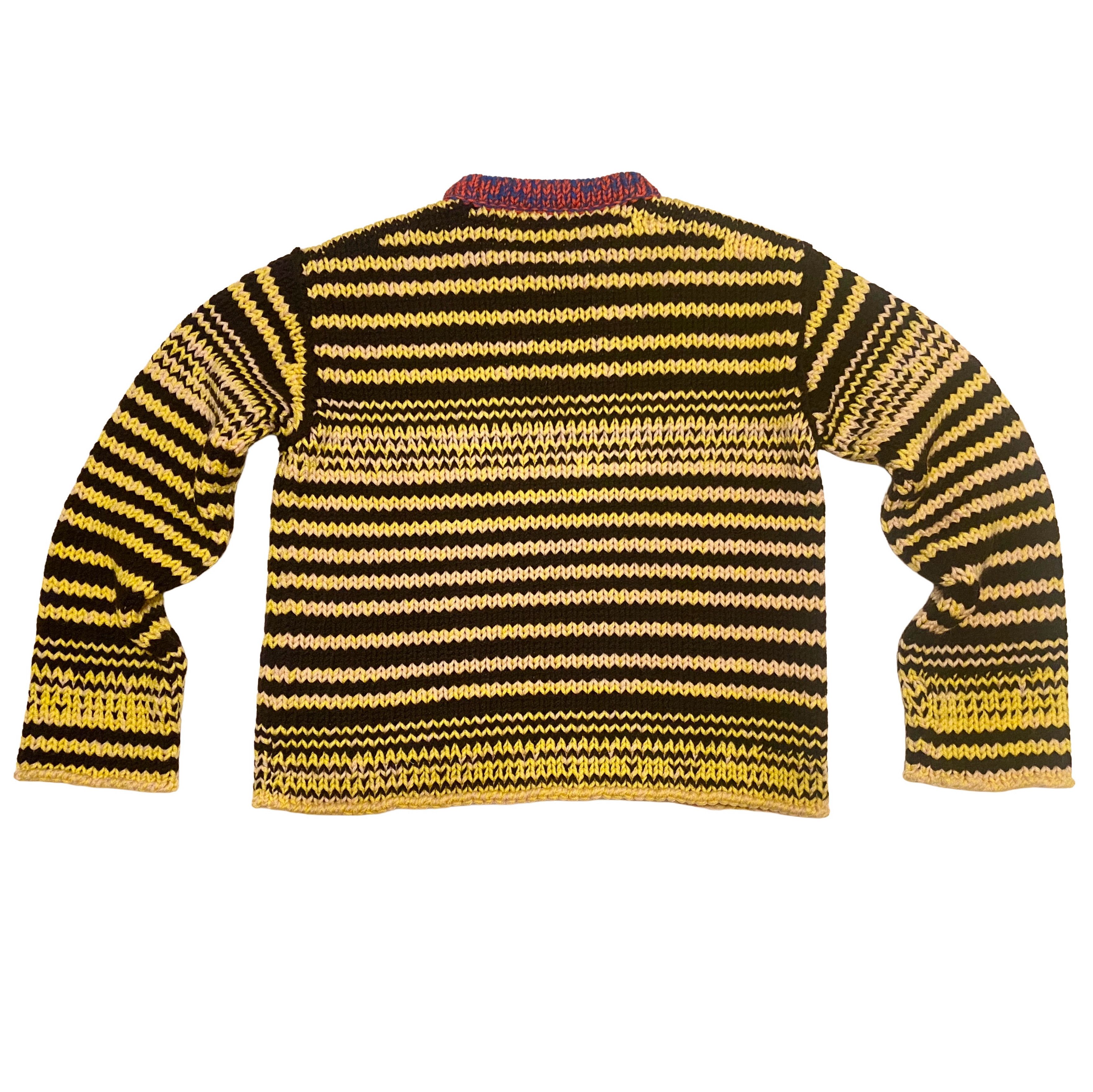 Calvin Klein 205W39NYC CALVIN KLEIN 205W39NYC RAF SIMONS HANDKNIT SWEATER Size XS / US 0-2 / IT 36-38 - 5 Thumbnail