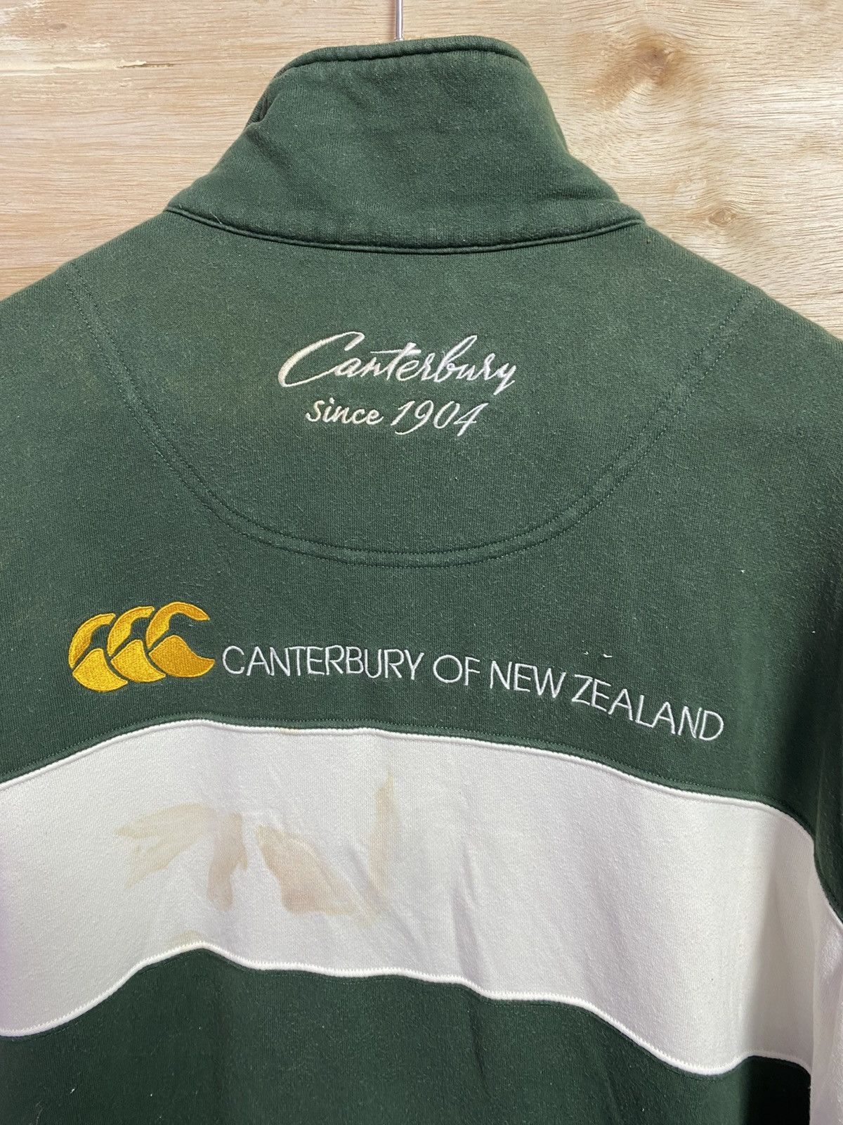 Canterbury of New Zealand Canterburry of New Zealand half zipper polo rugby sweatshirt Size US XL / EU 56 / 4 - 12 Thumbnail