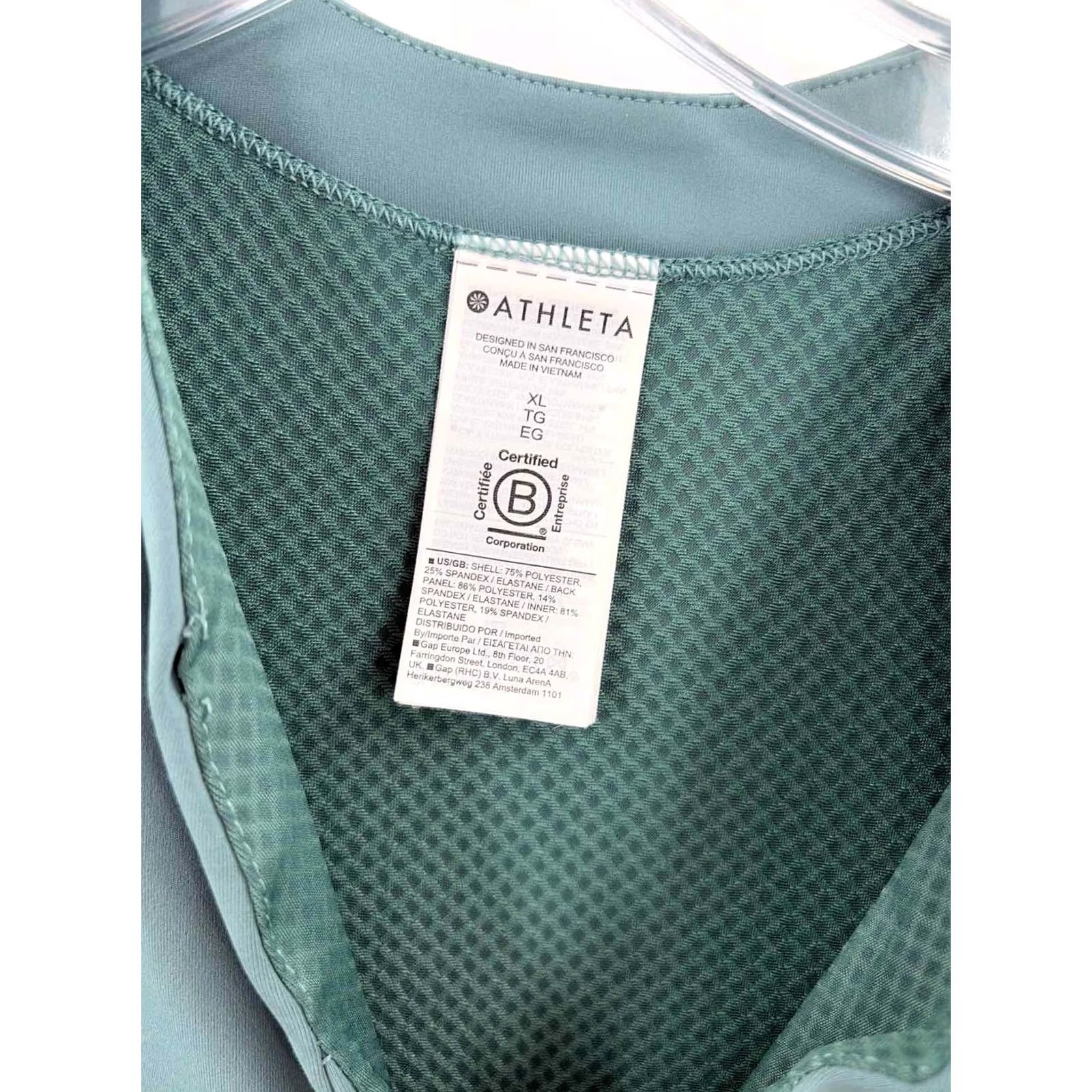 Athleta Athleta Dress Size XL Green Short Sleeveless Pre-Owned Size 40" / US 18 - 3 Thumbnail