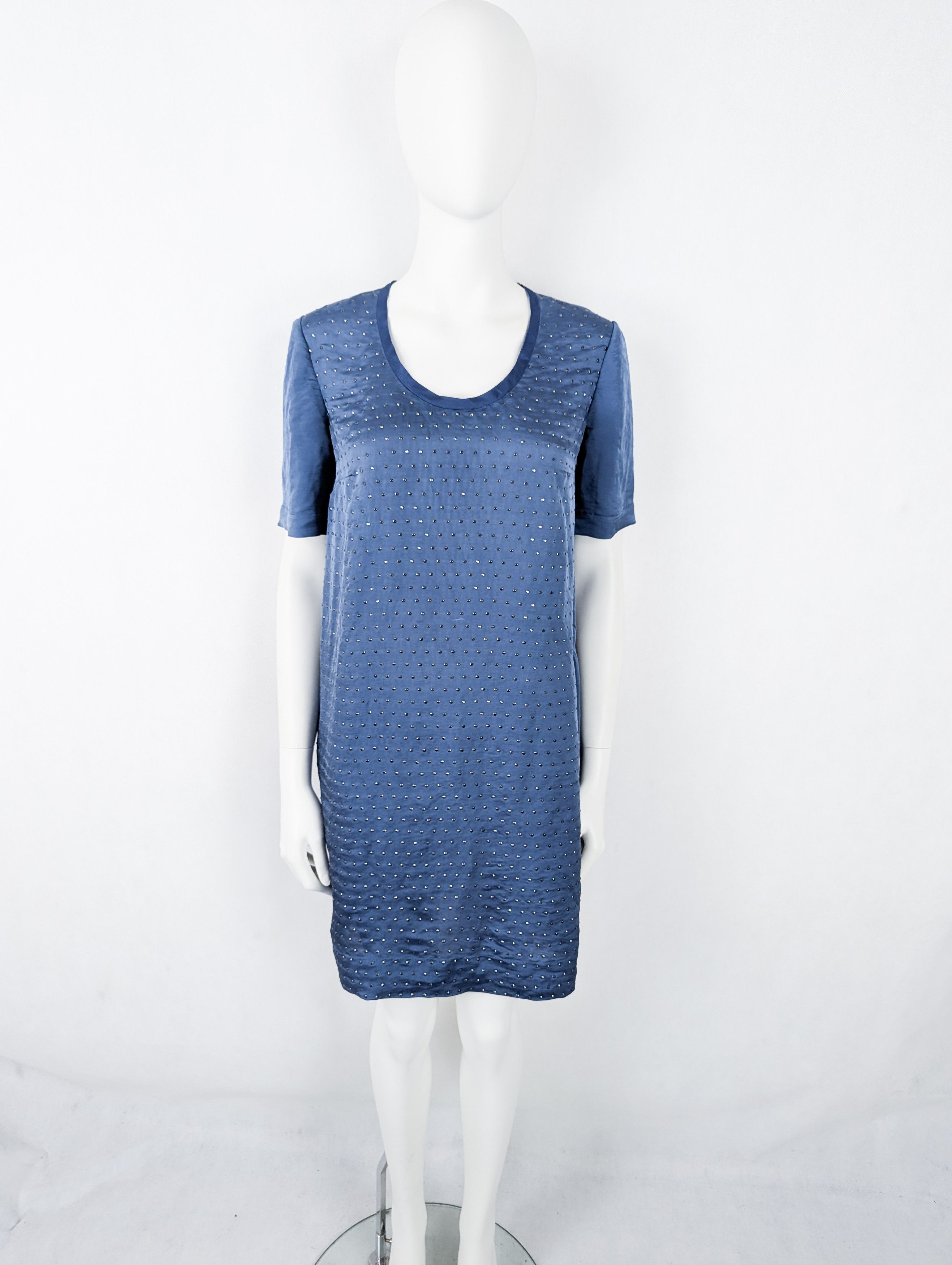 Stella McCartney Stella McCartney blue dress Size S / US 4 / IT 40 - 1 Thumbnail