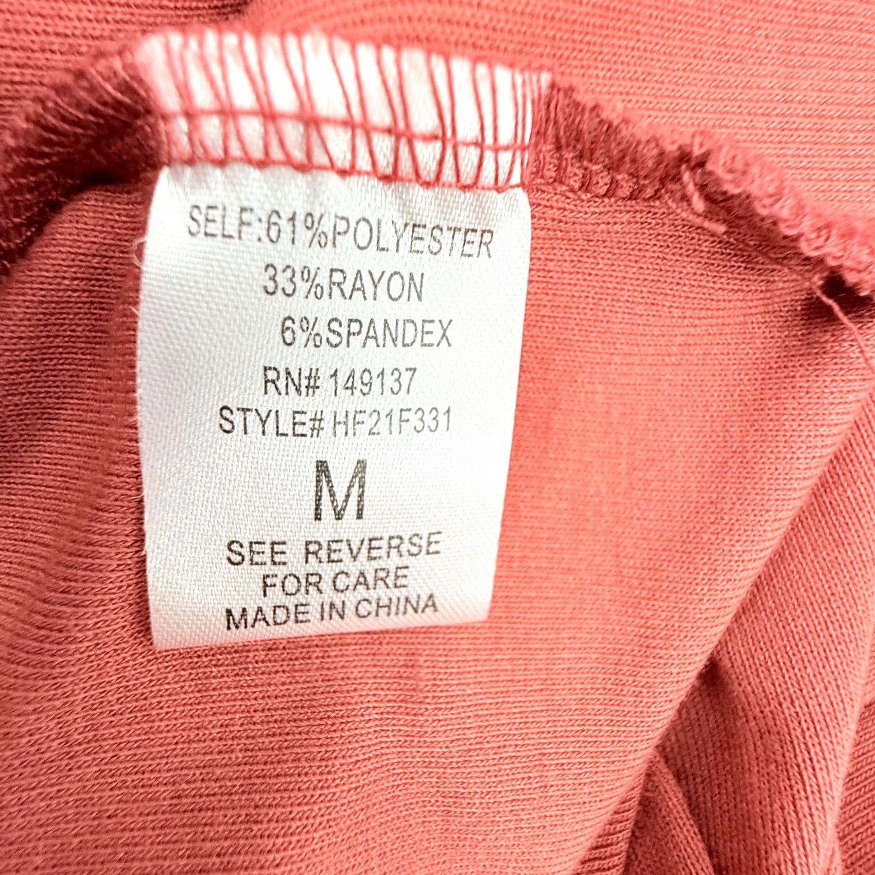Vintage HYFVE Blouse Womens Medium Twist Draped Surplice Short Sleeve Office Shirt Top Size M / US 6-8 / IT 42-44 - 6 Thumbnail