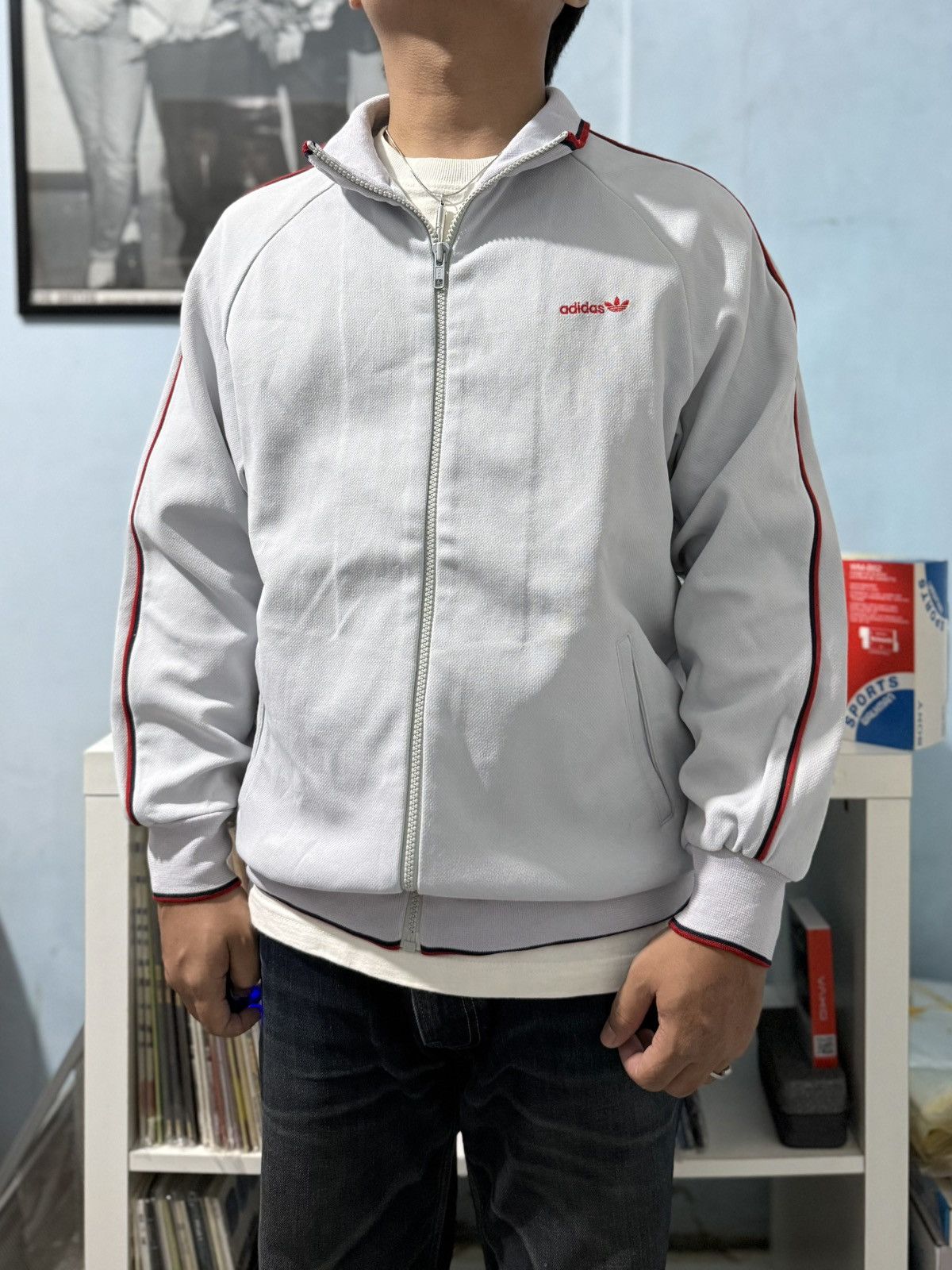 Vintage Vintage adidas w.germany track top Size US M / EU 48-50 / 2 - 12 Thumbnail