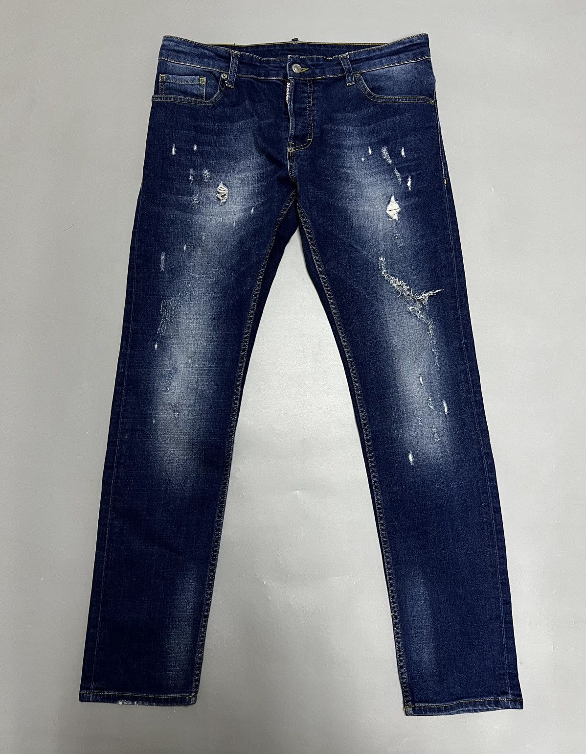 Dsquared2 × If Six Was Nine Dsquared2 Jeans distressed denim blue size 33 Size US 33 - 1 Thumbnail