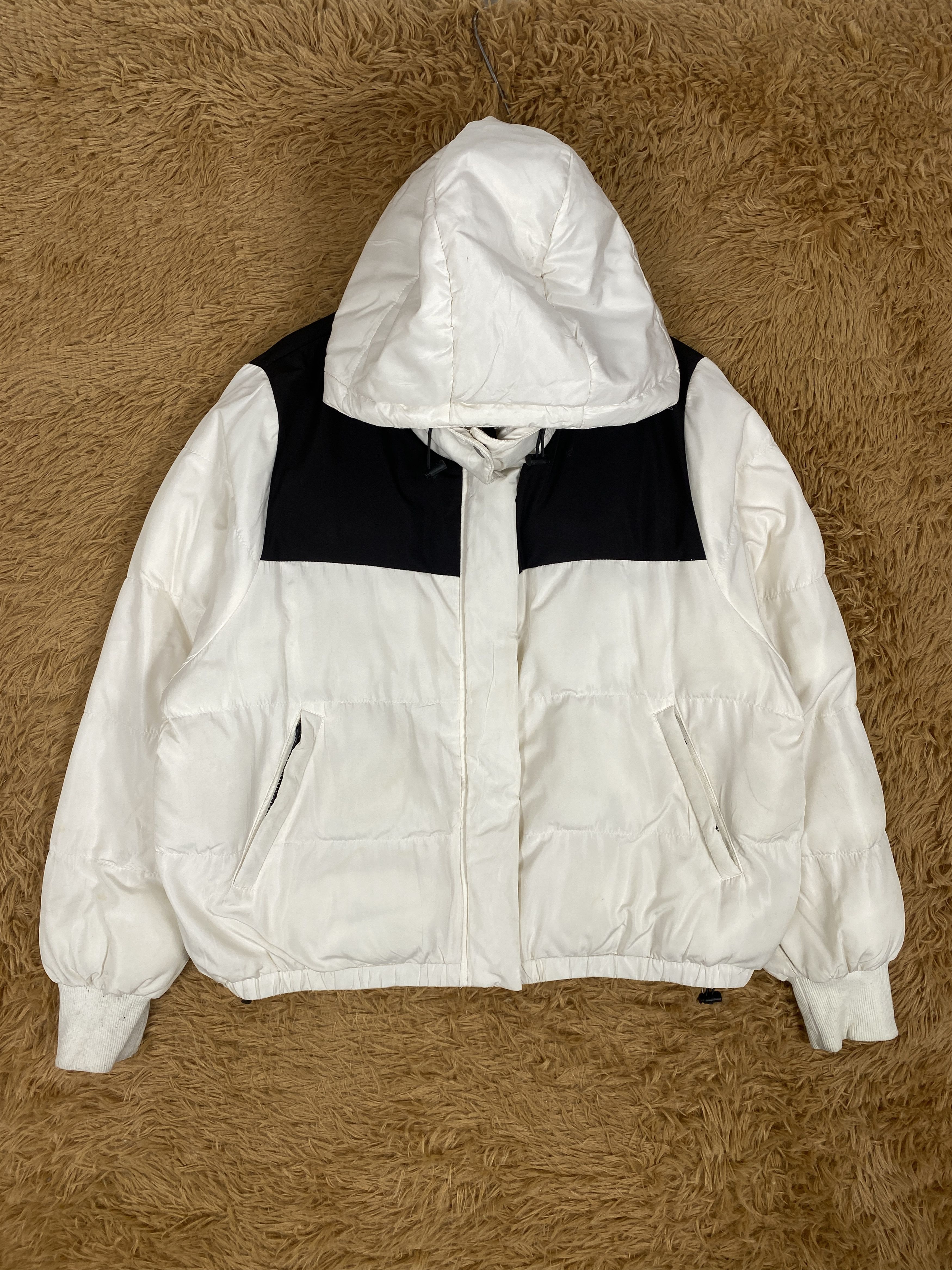 Japanese Brand Vintage One Way Hoodie Puffer Jacket PJ2420 Size US M / EU 48-50 / 2 - 1 Thumbnail