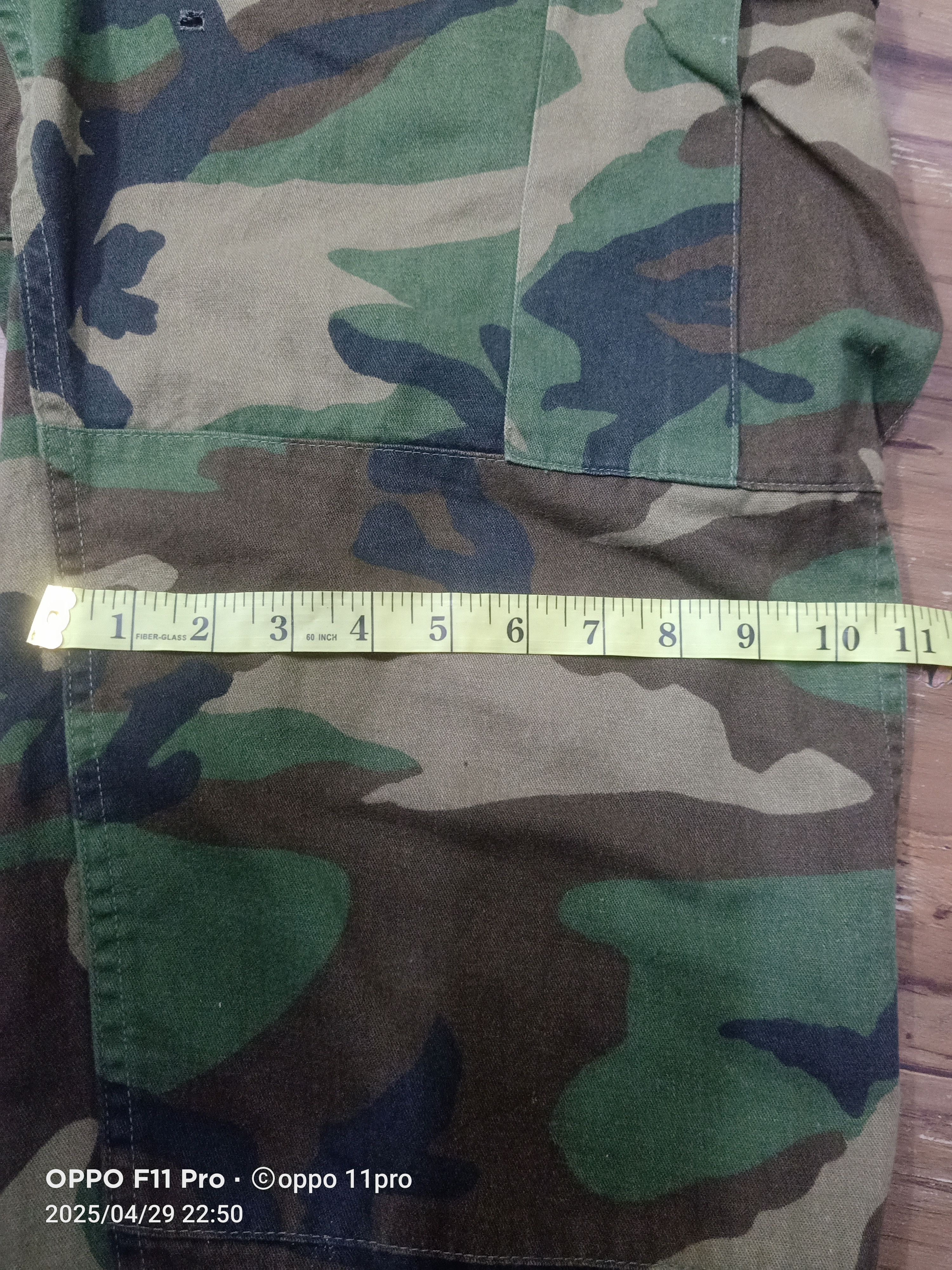 Designer × Vintage Camoflage Woodlands Vintage PRoPper Size US 37 - 16 Thumbnail