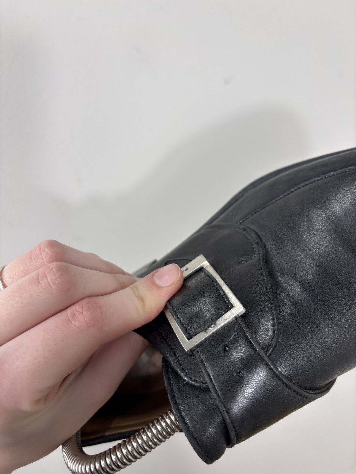 Bally Bally Brenno Men’s Monk Strap Black Leather Dress Shoes Size US 8 / EU 41 - 15 Thumbnail