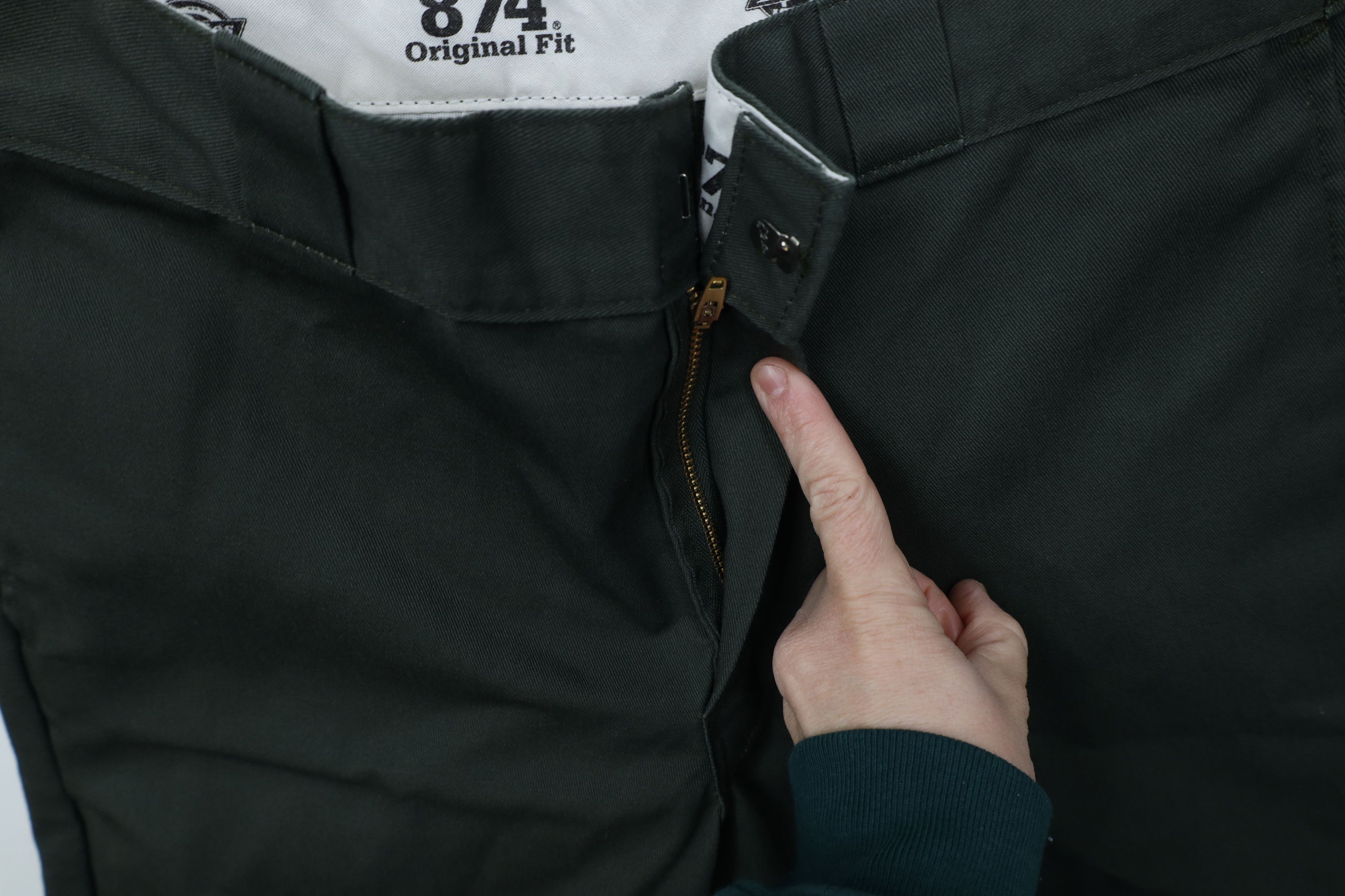 Dickies Vintage Dickies Spell Wide Leg Dungaree Pants Green Workwear Size US 34 / EU 50 - 5 Thumbnail