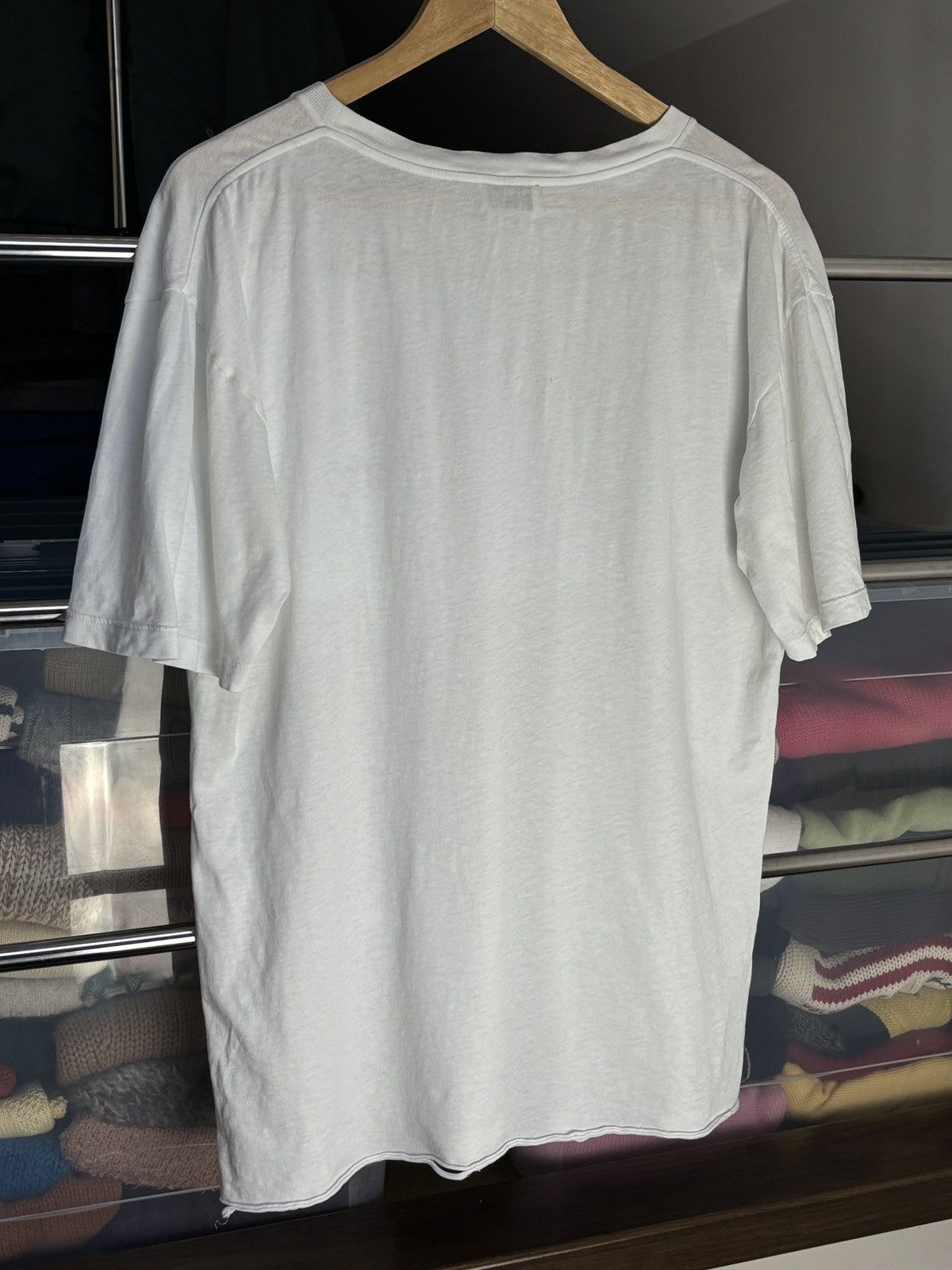 Saint Laurent Paris Saint Laurent Paris No Smoking Designer SLP Tee Size US S / EU 44-46 / 1 - 5 Thumbnail