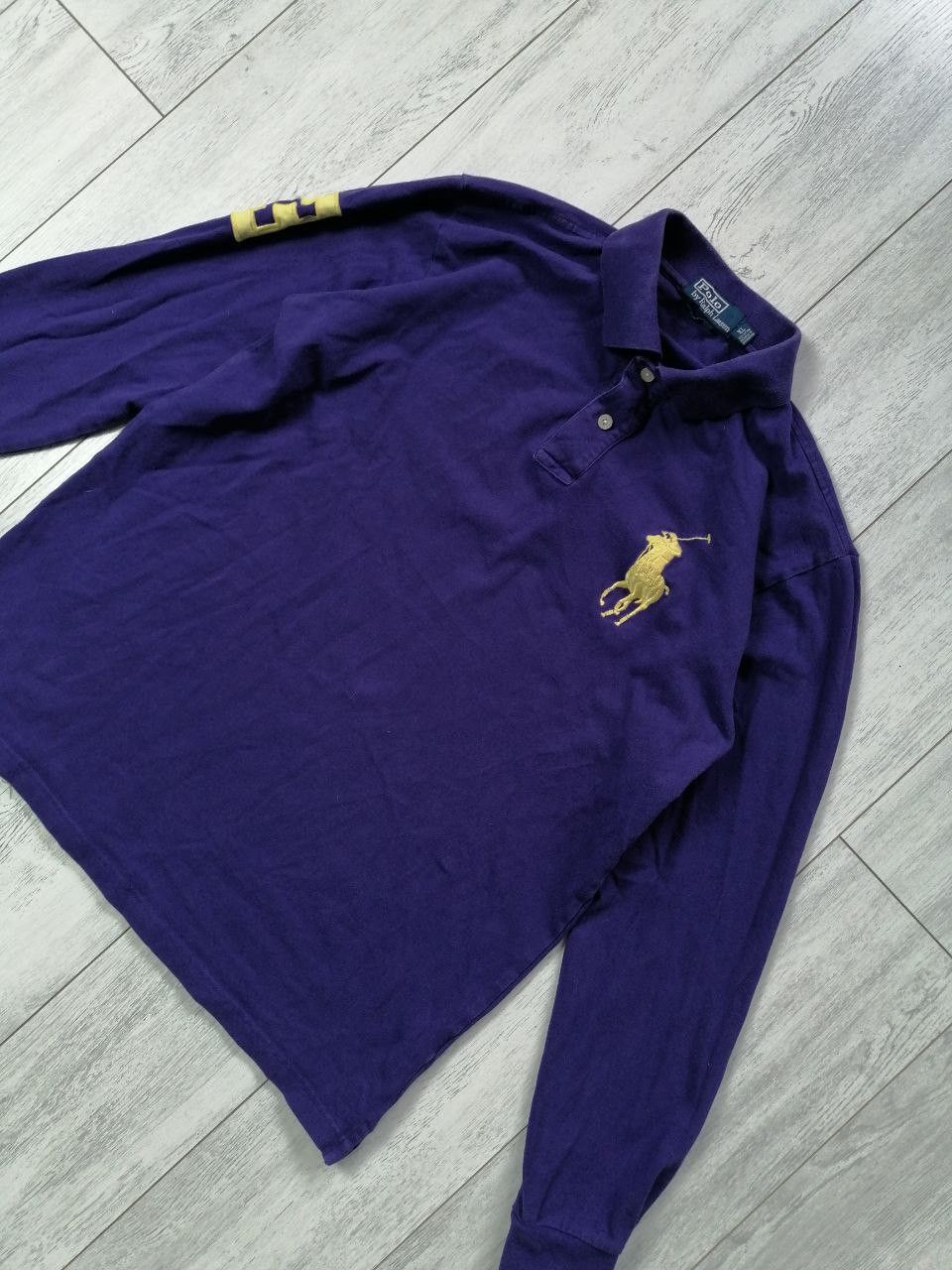 Polo Ralph Lauren × Vintage Vintage Polo Ralph Lauren Long Sleeve T-Shirt Size US XL / EU 56 / 4 - 3 Thumbnail
