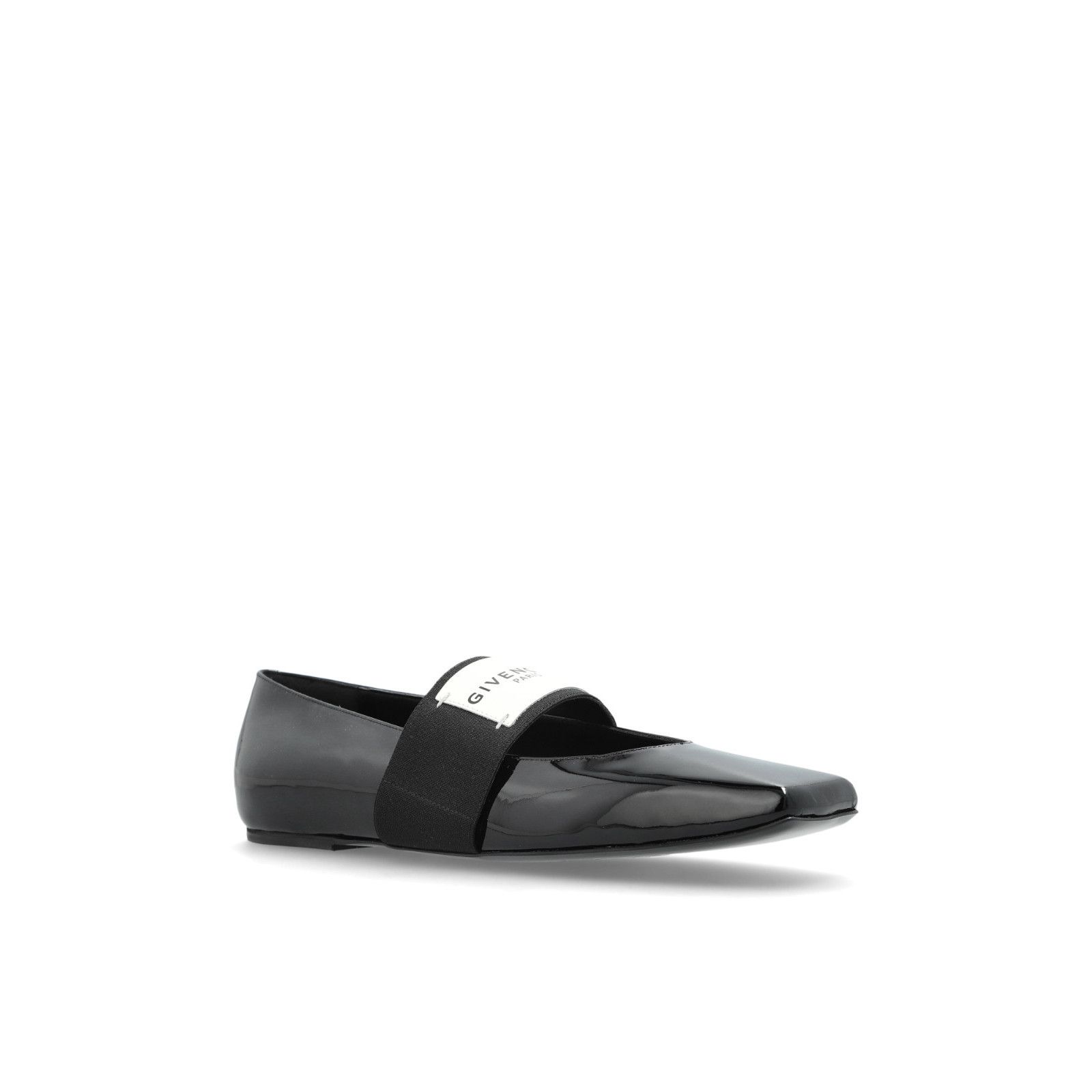 Givenchy GIVENCHY Squared Black Patent Leather Ballerina Flats New & Size US 10 / IT 40 - 2 Thumbnail