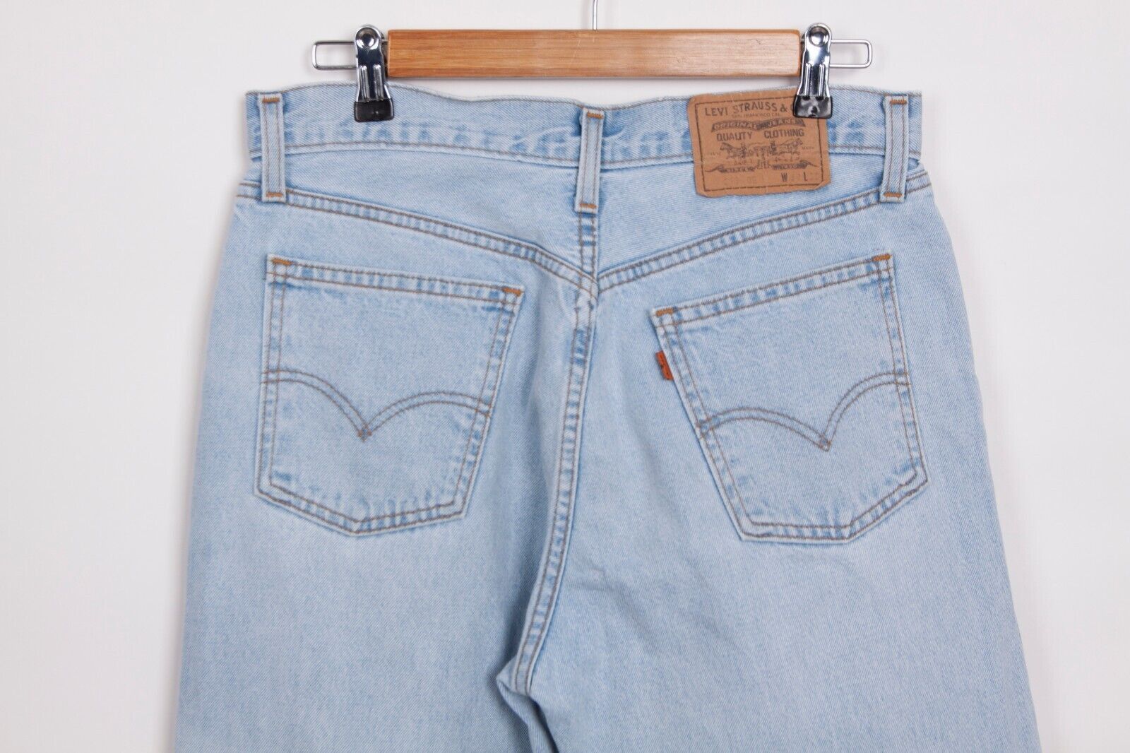 Levi's × Levi's Vintage Clothing × Vintage Vintage Levis Blue 613 02 Jeans Regular Denim Orange Tab Size US 32 / EU 48 - 14 Thumbnail
