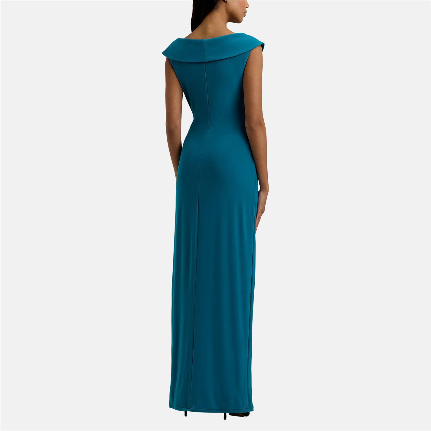 Lauren Ralph Lauren o1g2r1mq0825 Leonidas Gown in Turquoise Size S / US 4 / IT 40 - 3 Thumbnail